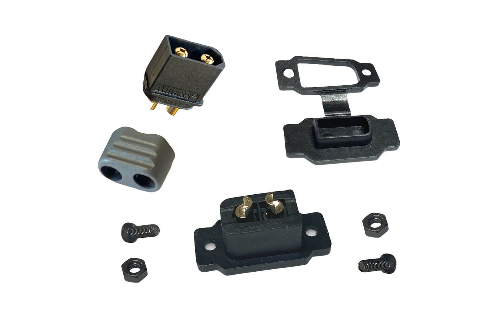 XT60BE-Stecker und Steckdose-Set mit Abdeckungen
