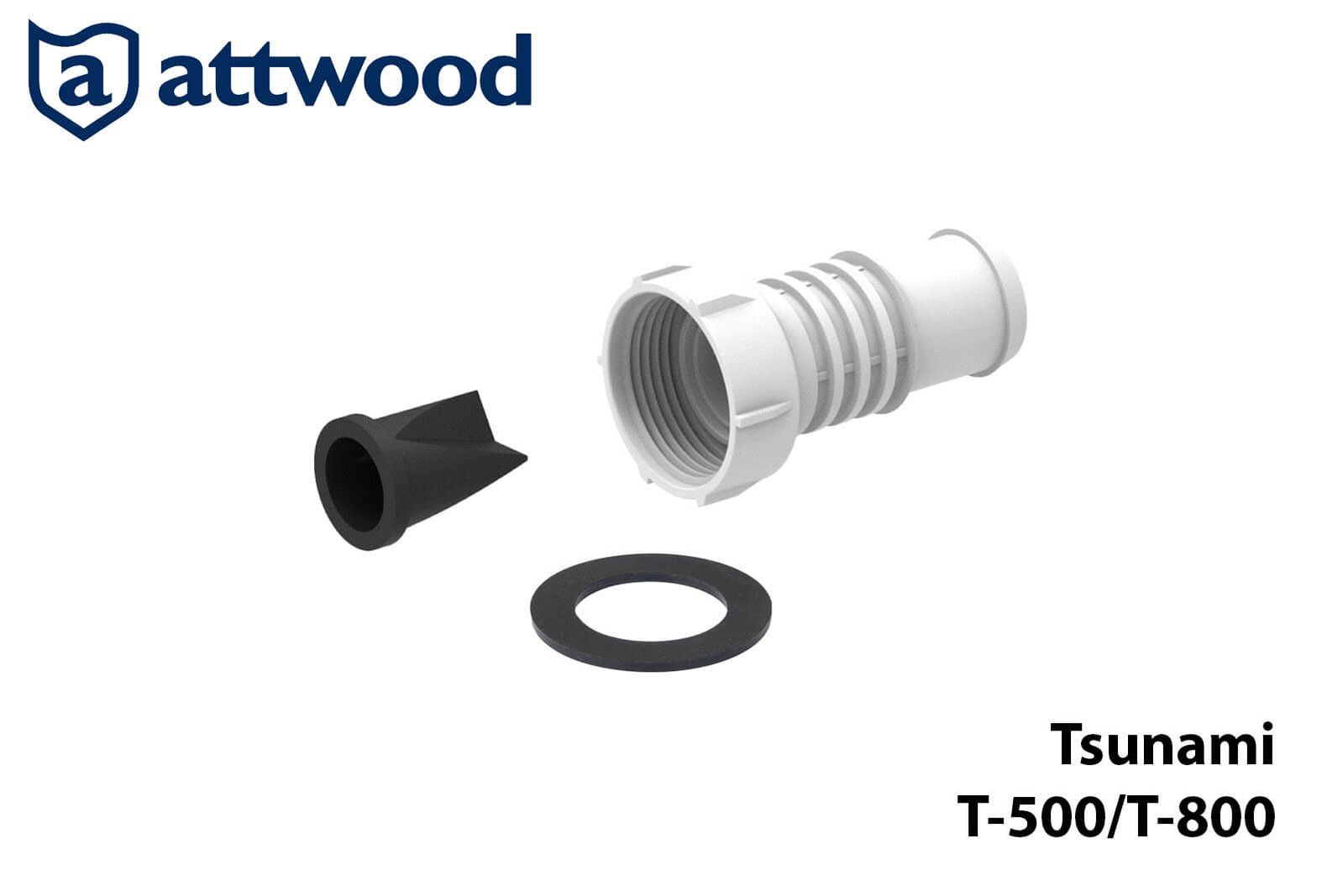 Attwood Schlauchanschlüsse für Sahara Mk2 | Tsunami Mk2