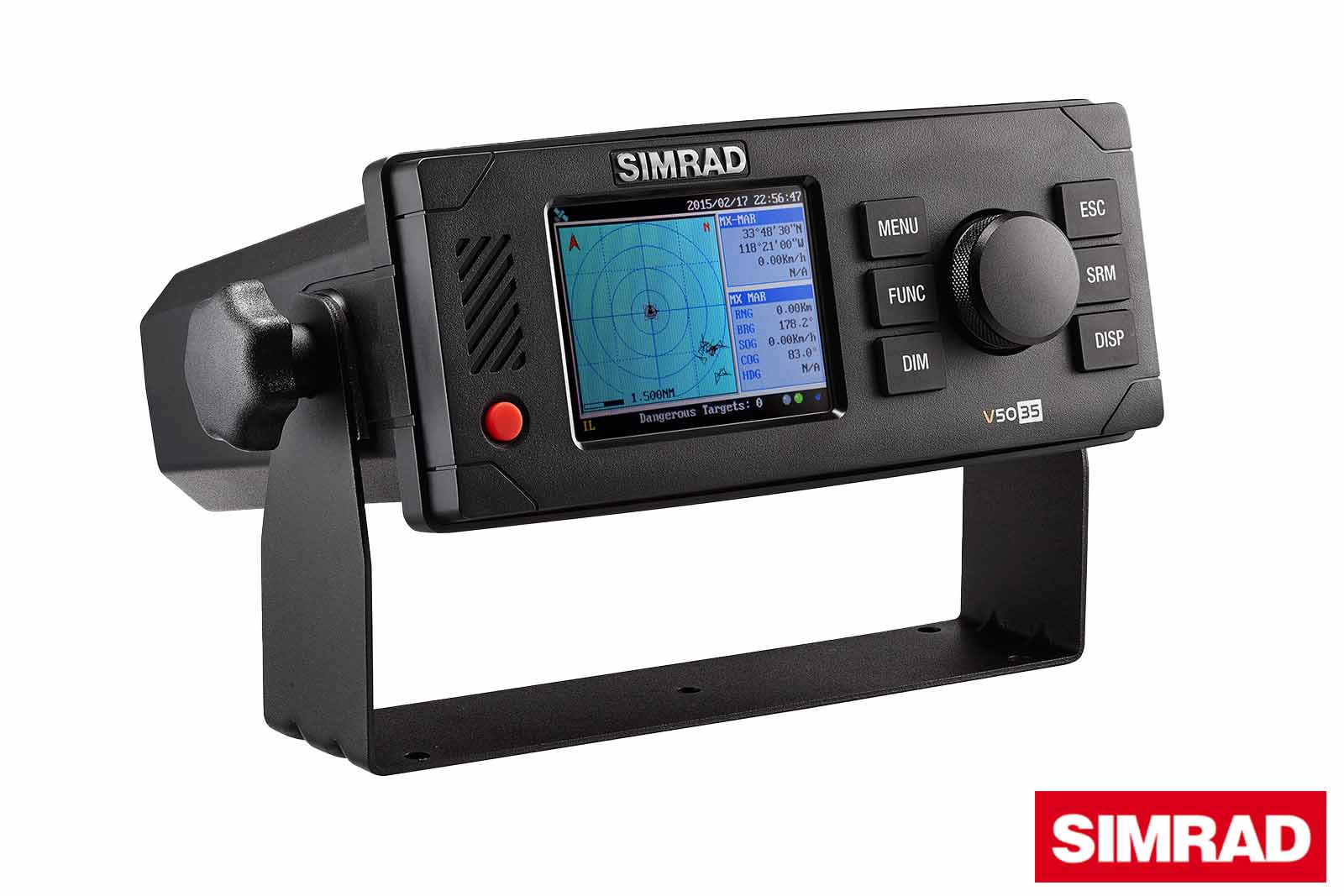 Simrad V5035 AIS-System nach rechts gerichtet