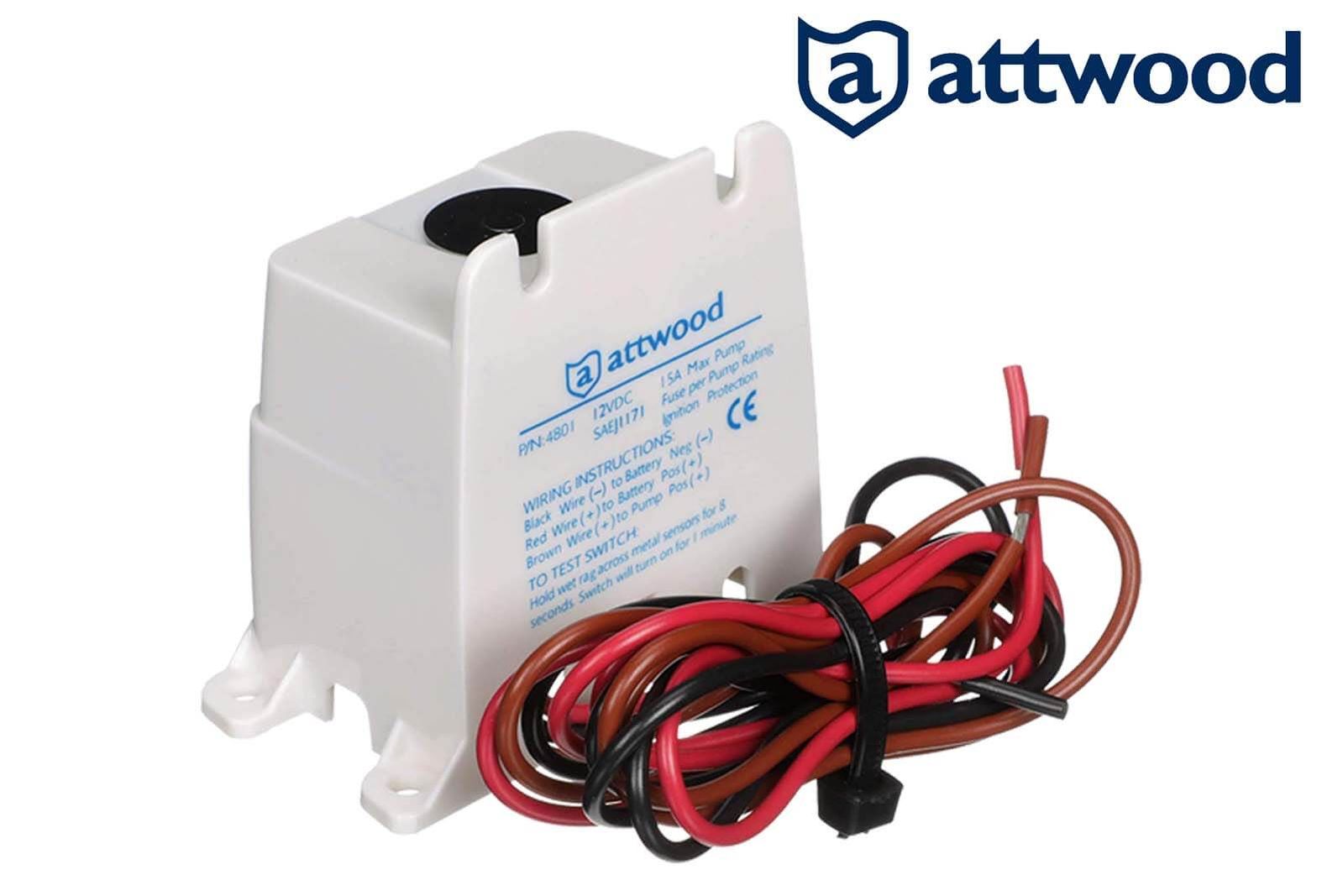 Attwood Automatikschalter für Bilgepumpe & Lenzpumpe