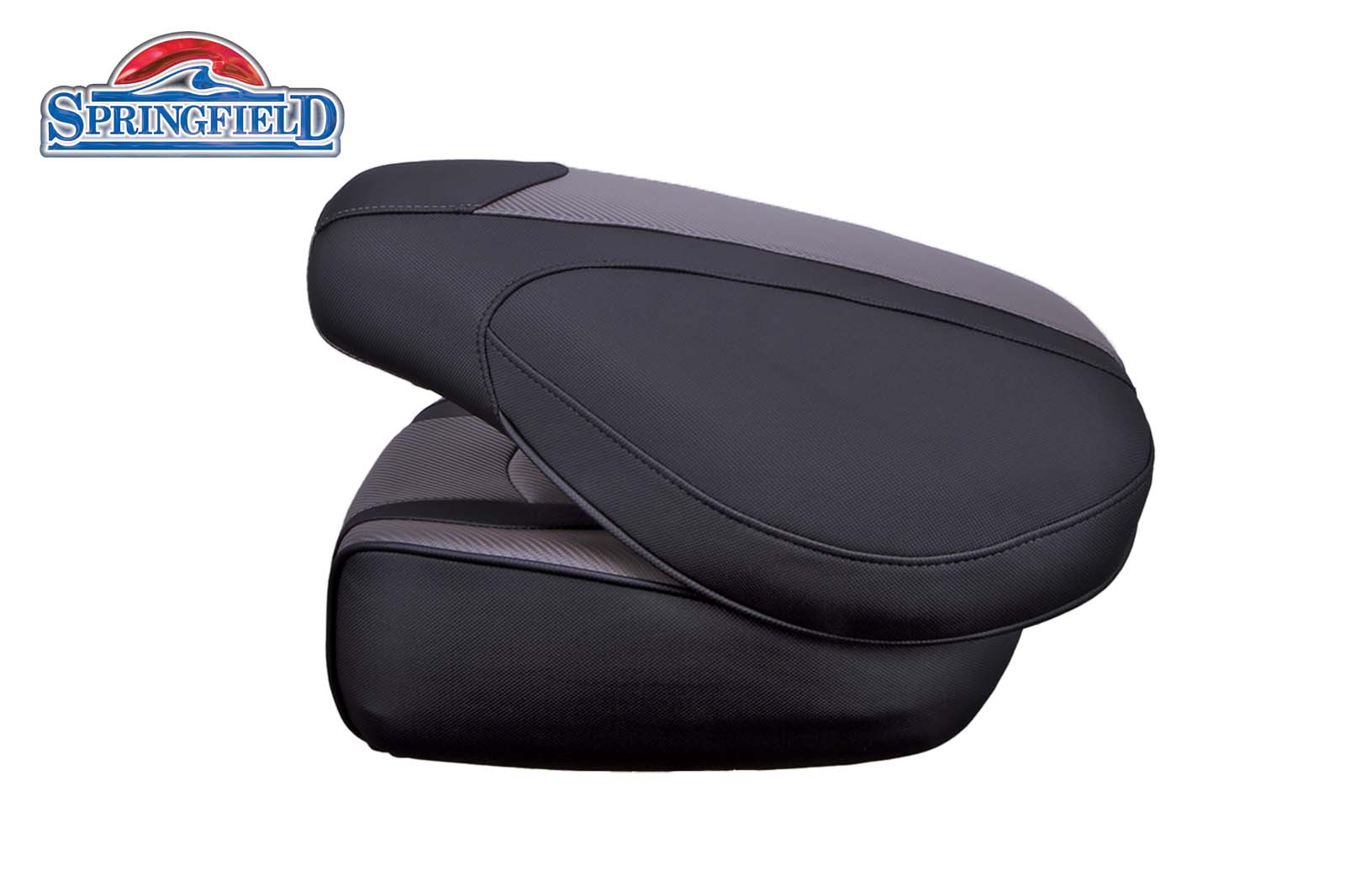 Springfield Fish Pro I Bootssitz links dunkel grau zusammengeklappt links