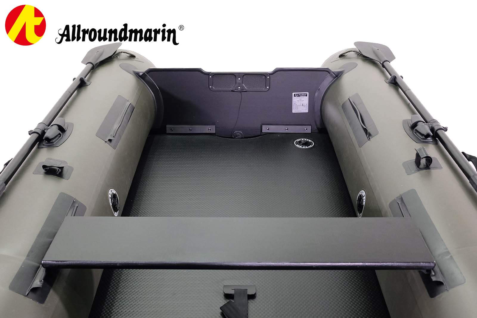Allroundmarin Scout Schlauchboot 300 mit Luftboden Innenansicht