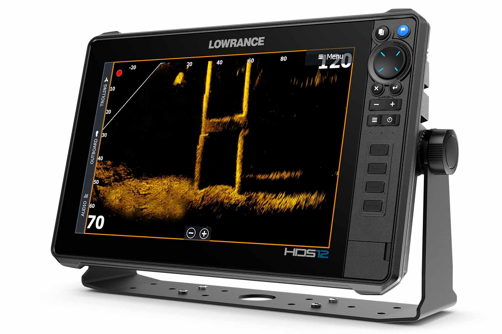 Lowrance-HDS-Pro-12-ActiveImaging-Seitlich-L