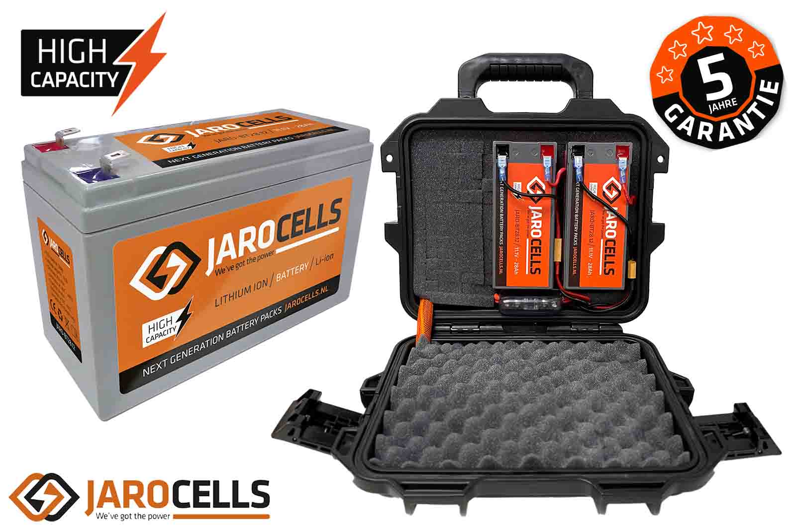 Jarocells Lithium-Ionen-Akku NMC-Hochleistungsbatterie
