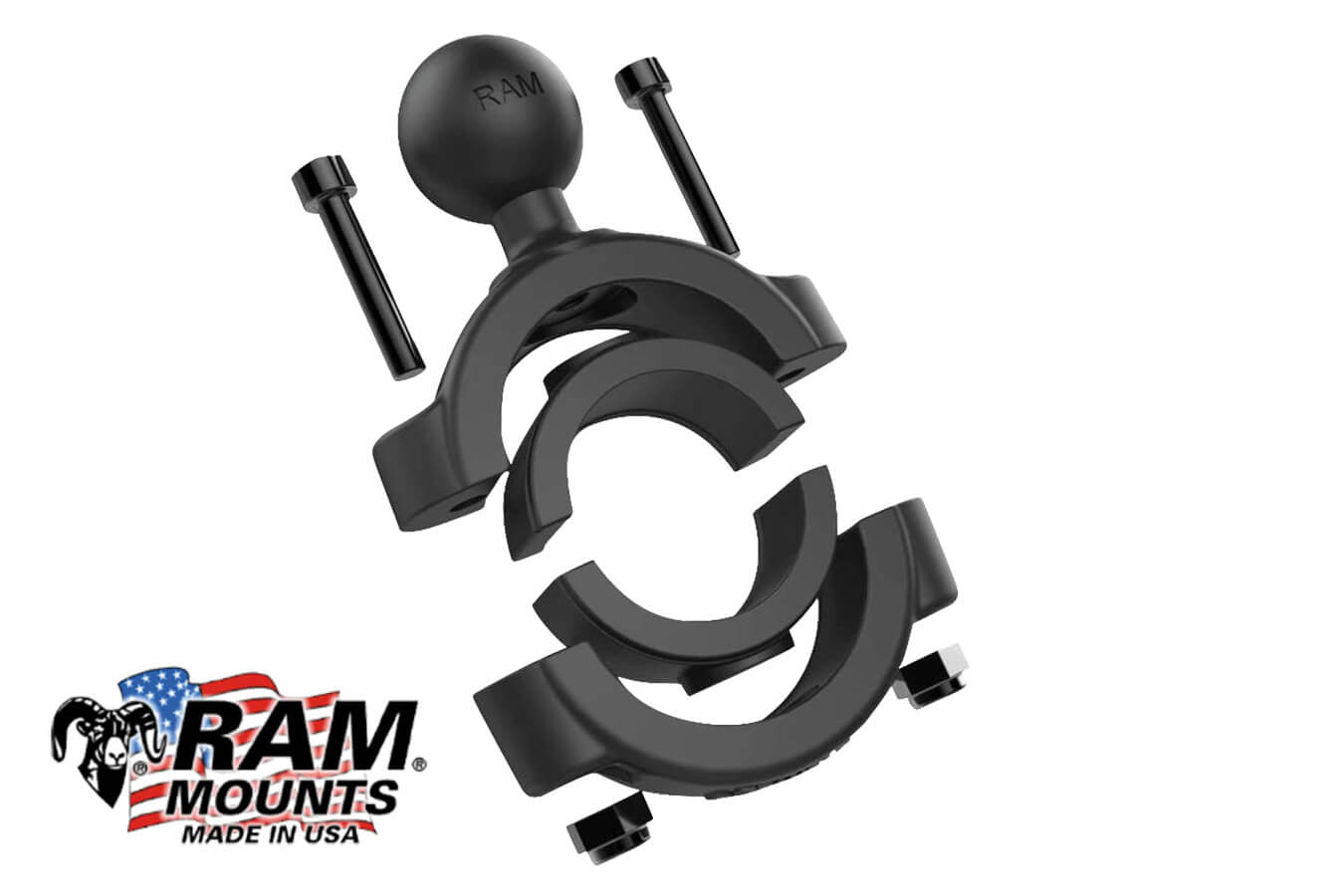 RAM Mounts Relinghalterung RAM-B-408-112-15U Montage