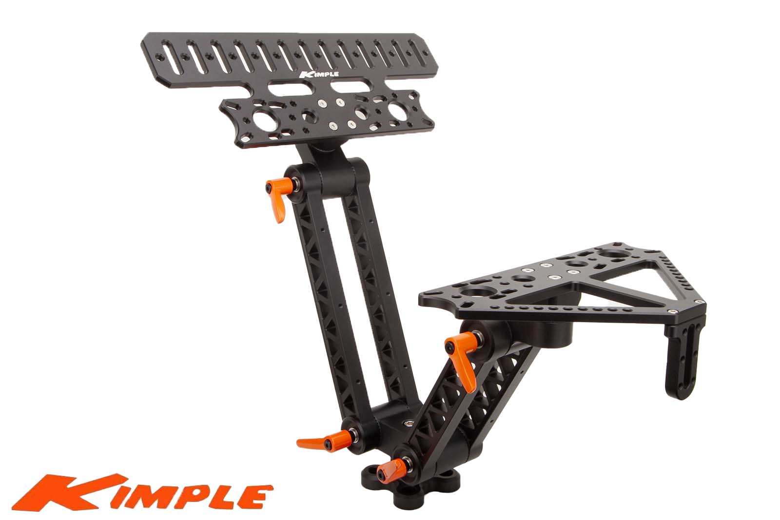 Kimple Premium Dual Fish Finder Mount – Gelenkhalter für zwei Echolote