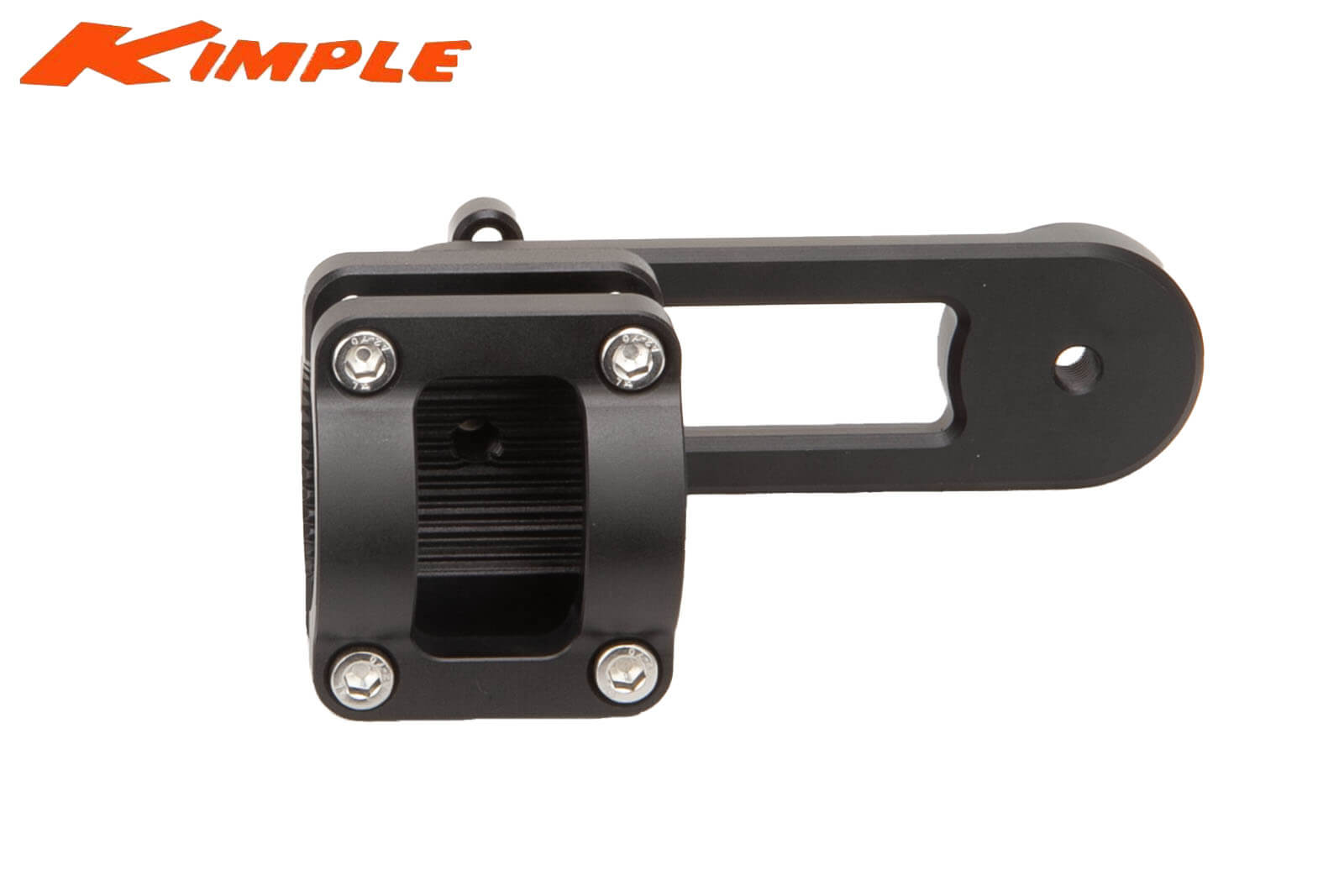 Kimple Scannin Transducer Mount für Garmin LVS34 Detailansicht Halterung für geberstange