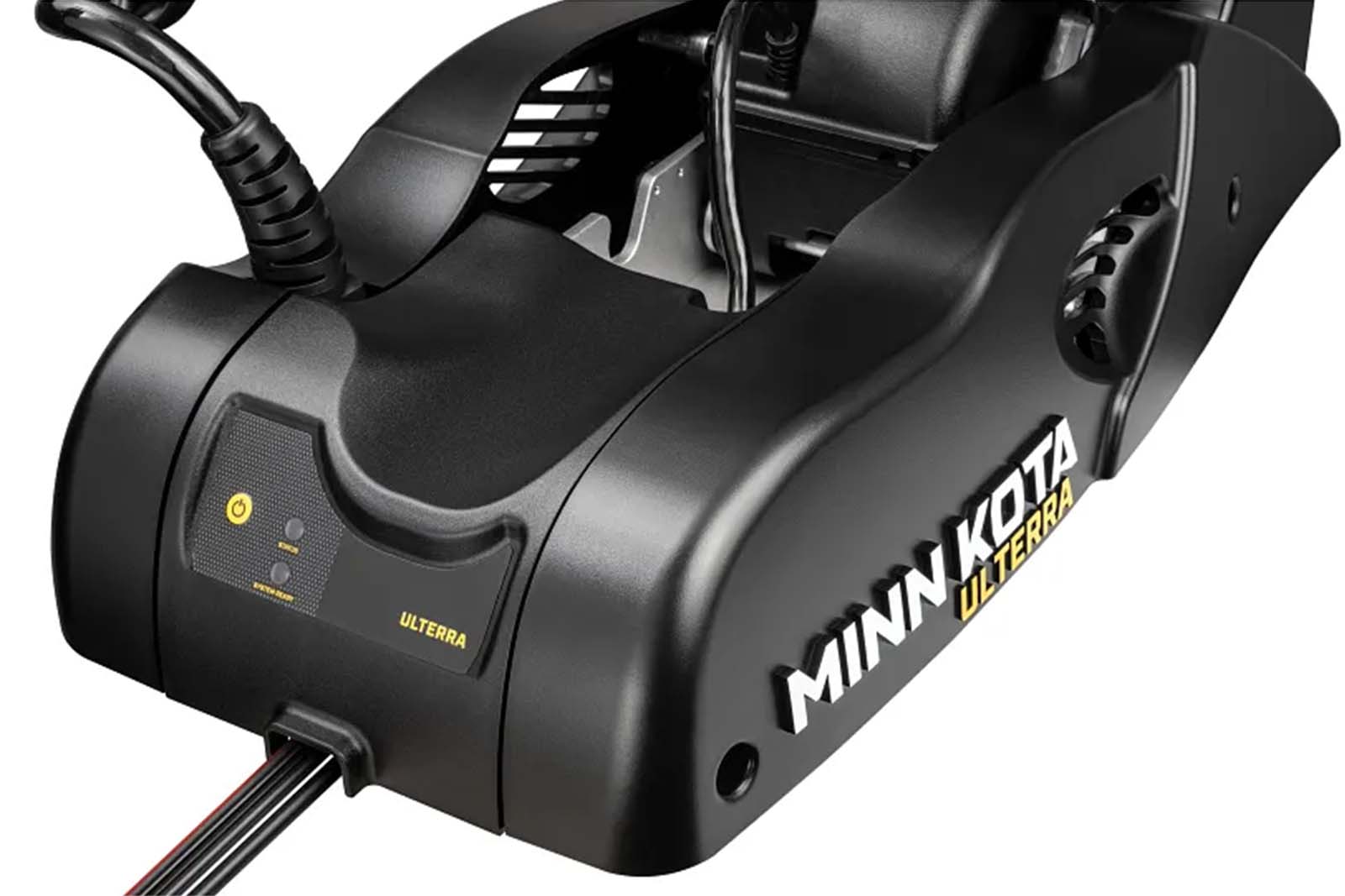 Minn Kota Ulterra Elektro-Bootsmotor Heckansicht rechts