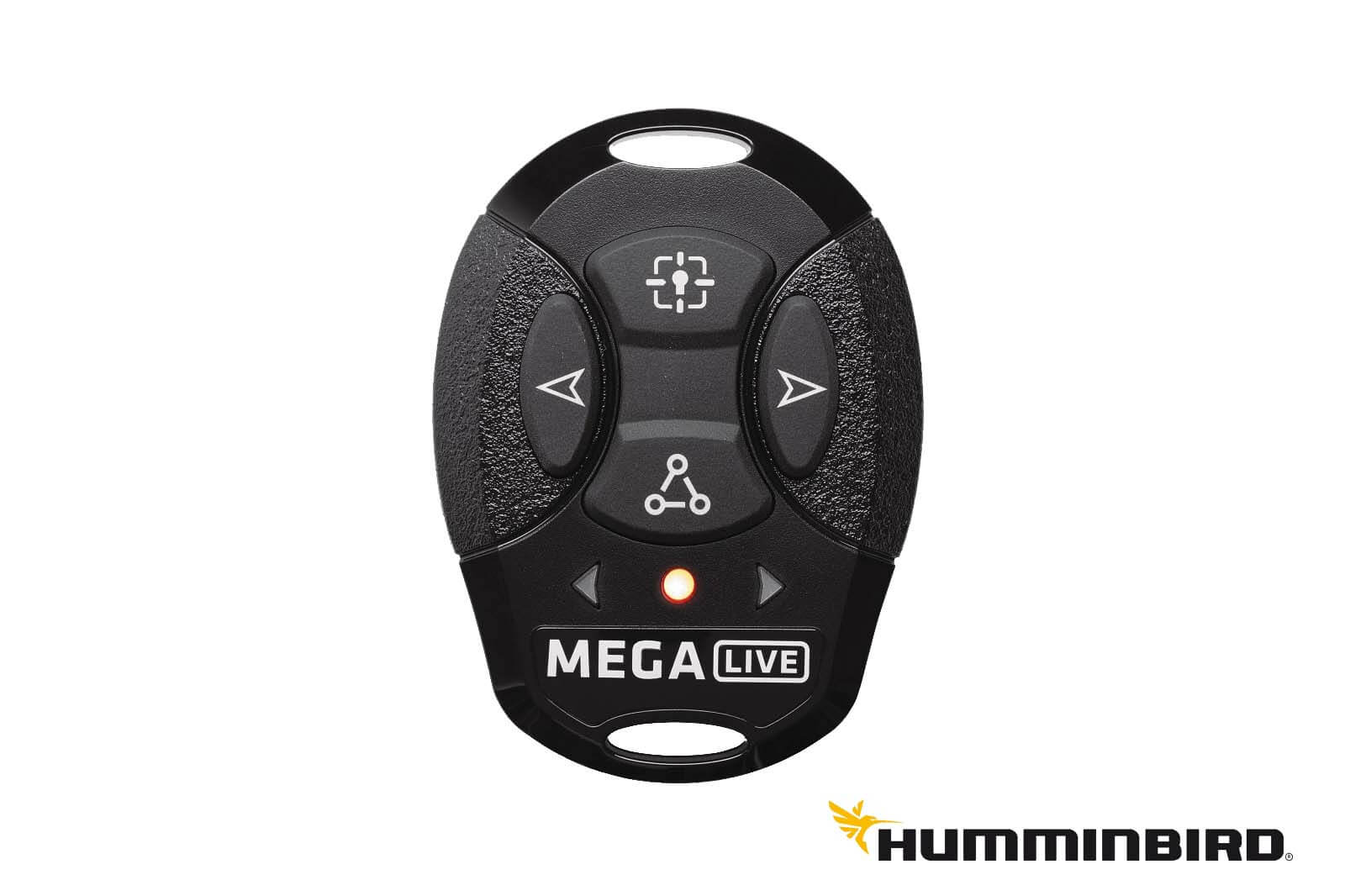 Humminbird-Fernbedienung für MEGA Live Imaging TargetLock Draufsicht