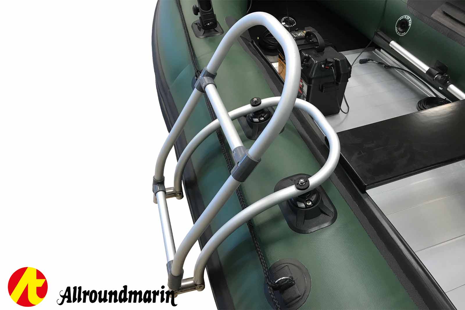 Allroundmarin Schlauchbootleiter für RIB-Ports