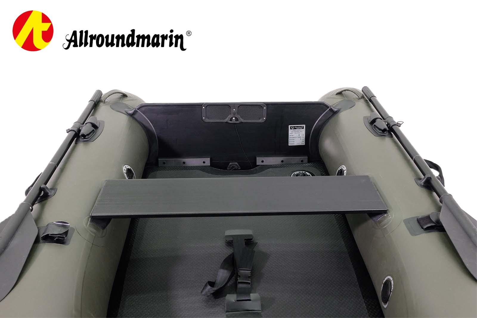 Allroundmarin Xtream Schlauchboot 205 mit Luftboden Innenansicht