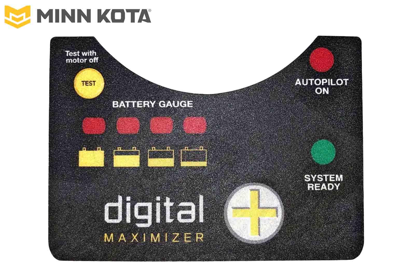 Minn Kota Ersatzteil 2325650: Terrova Aufkleber Statusanzeige für Süßwasser-Modelle ohne Bluetooth 2007-2016