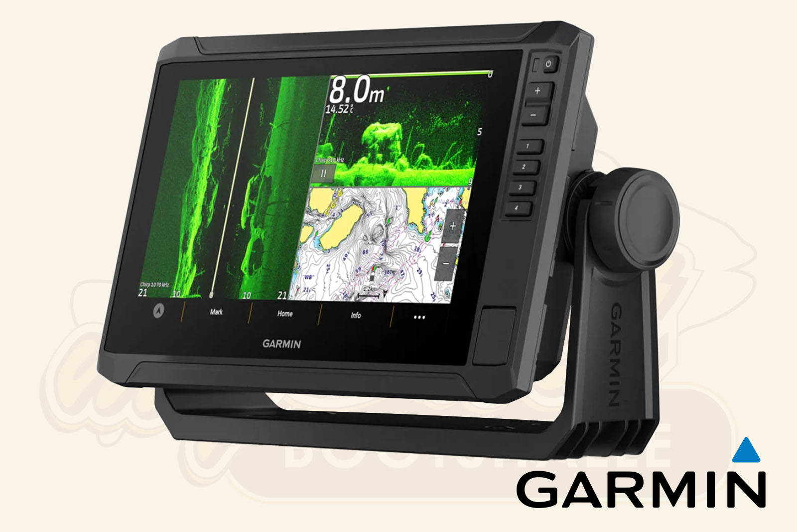 Garmin Echomap UHD2 92sv rechts vorne
