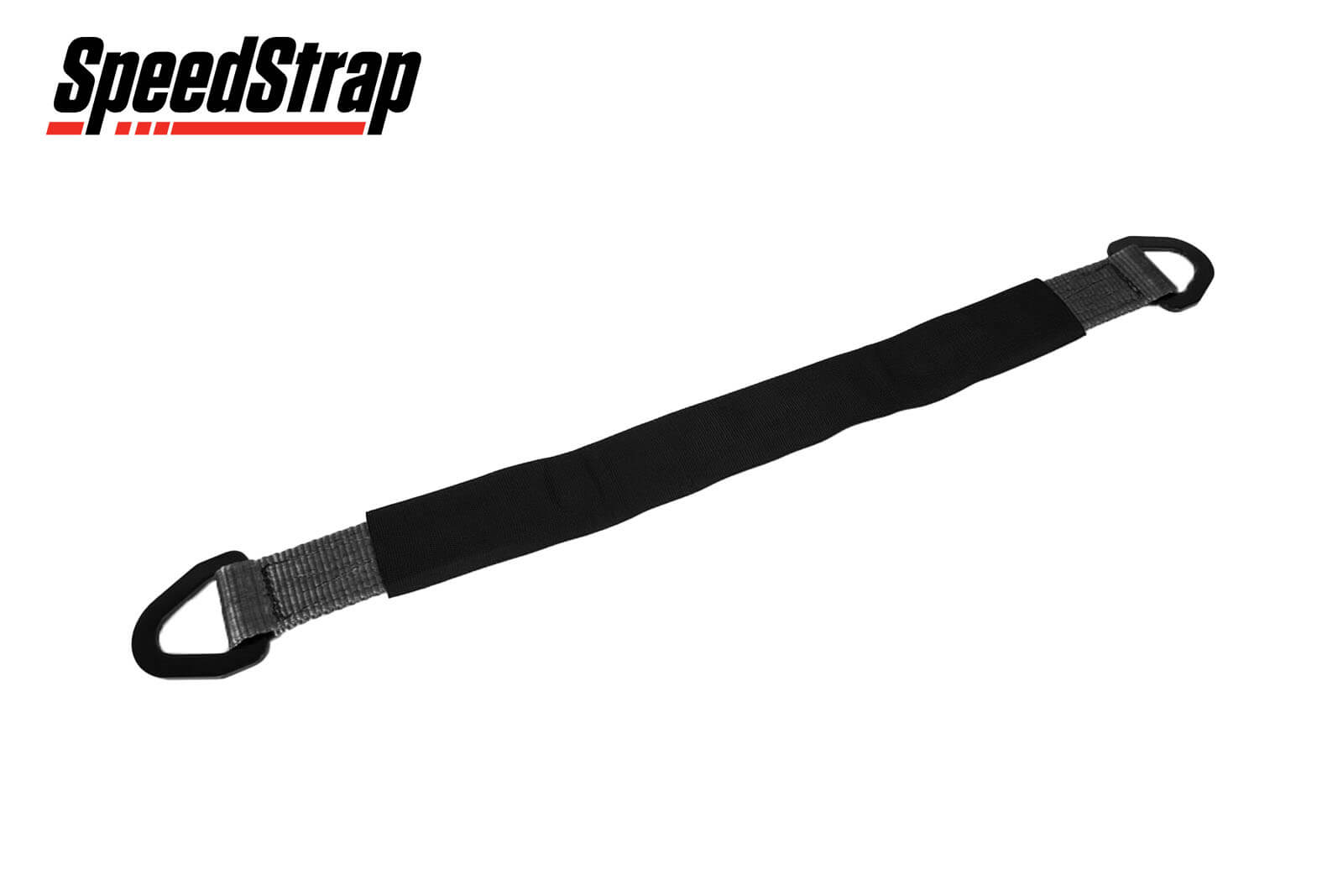 SpeedStrap Achsbandverlängerung in Schwarz mit D-Ringen