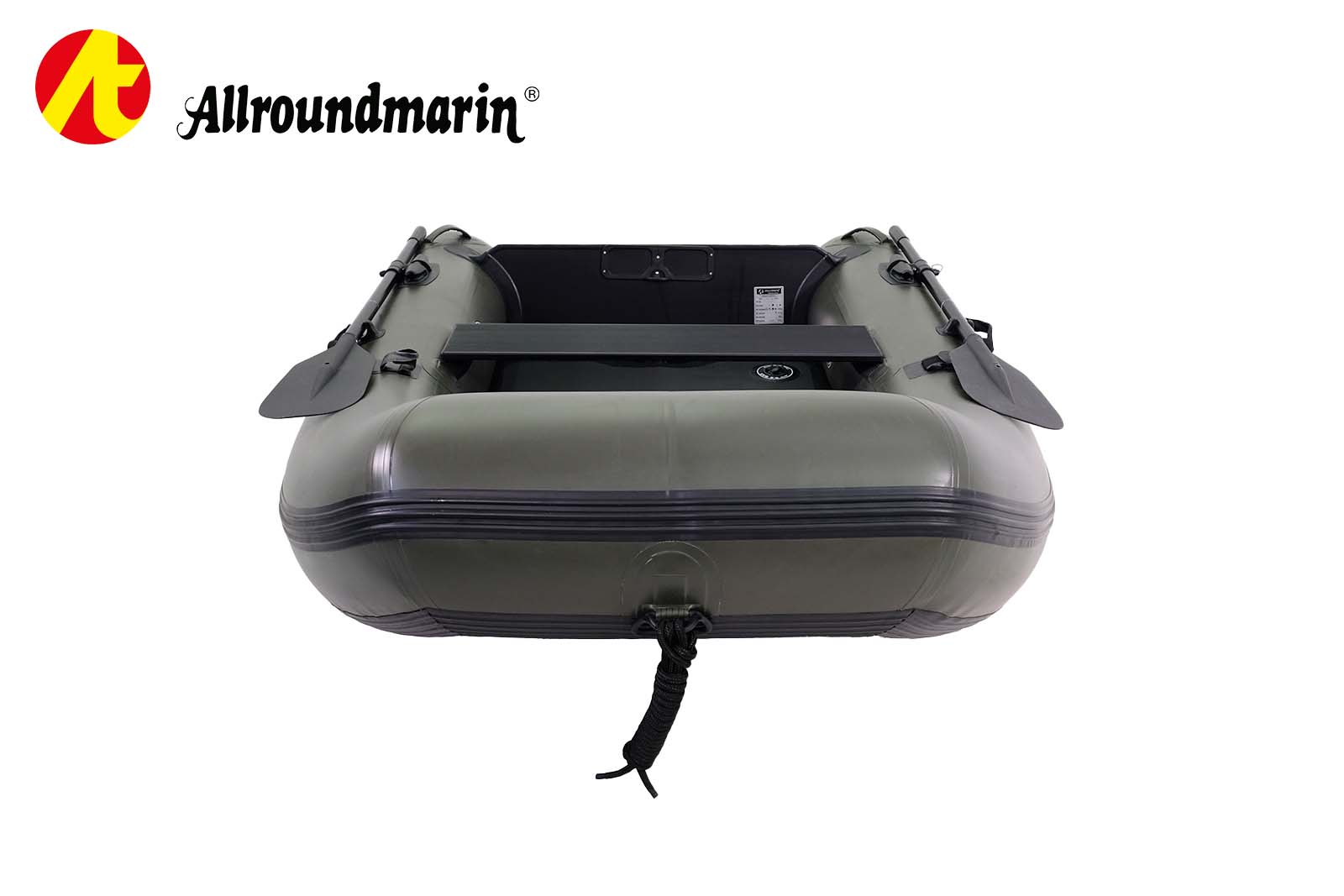 Allroundmarin Xtream Schlauchboot 205 mit Luftboden Bugansicht