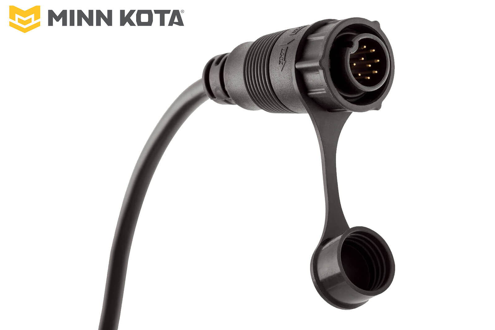 Minn Kota Adapterkabel MKR-US2-16 für Lowrance HDS und Elite Ti2 - Detailansicht Anschluss