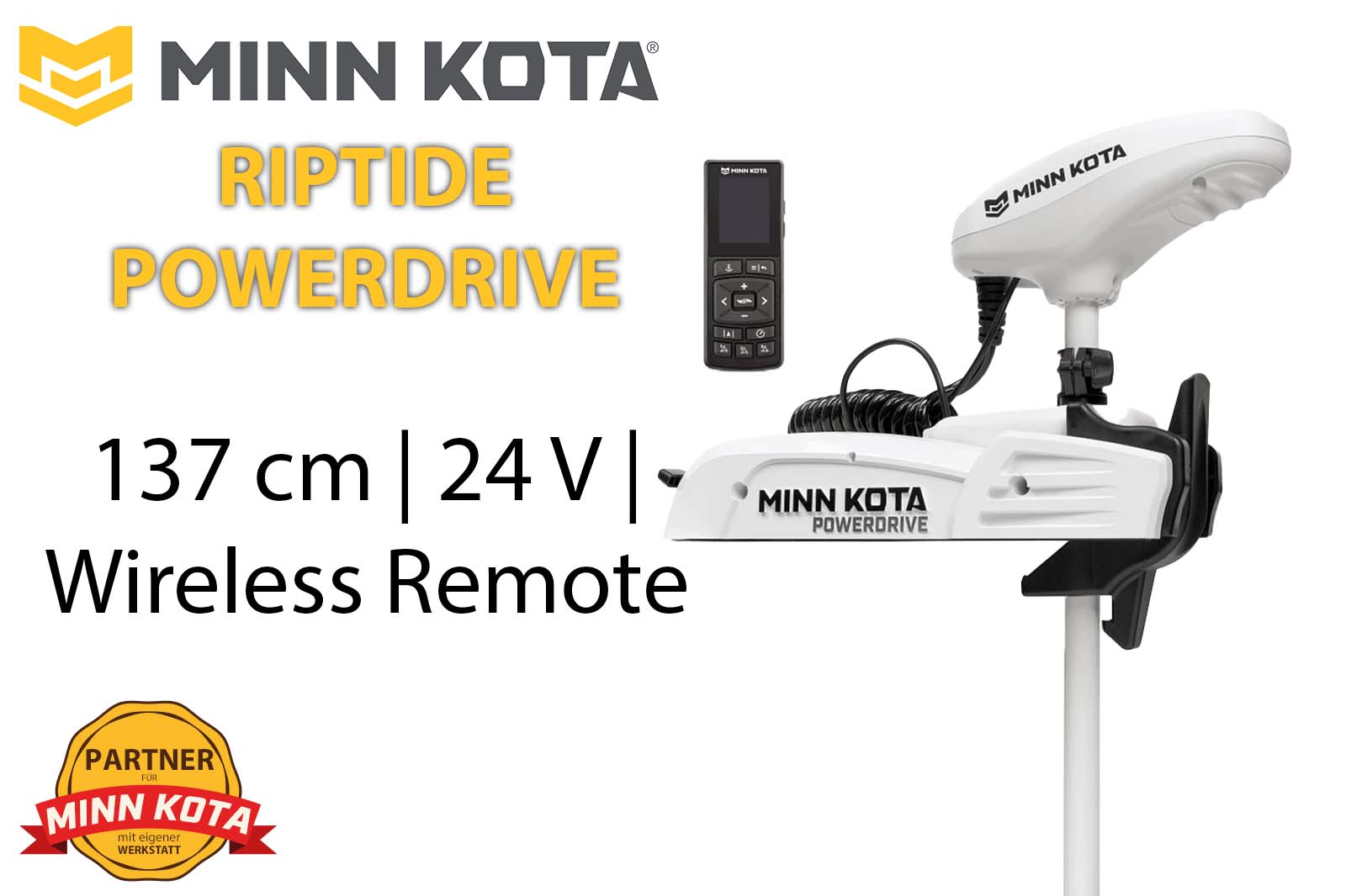 Minn Kota Riptide PowerDrive Elektro-Bootsmotor