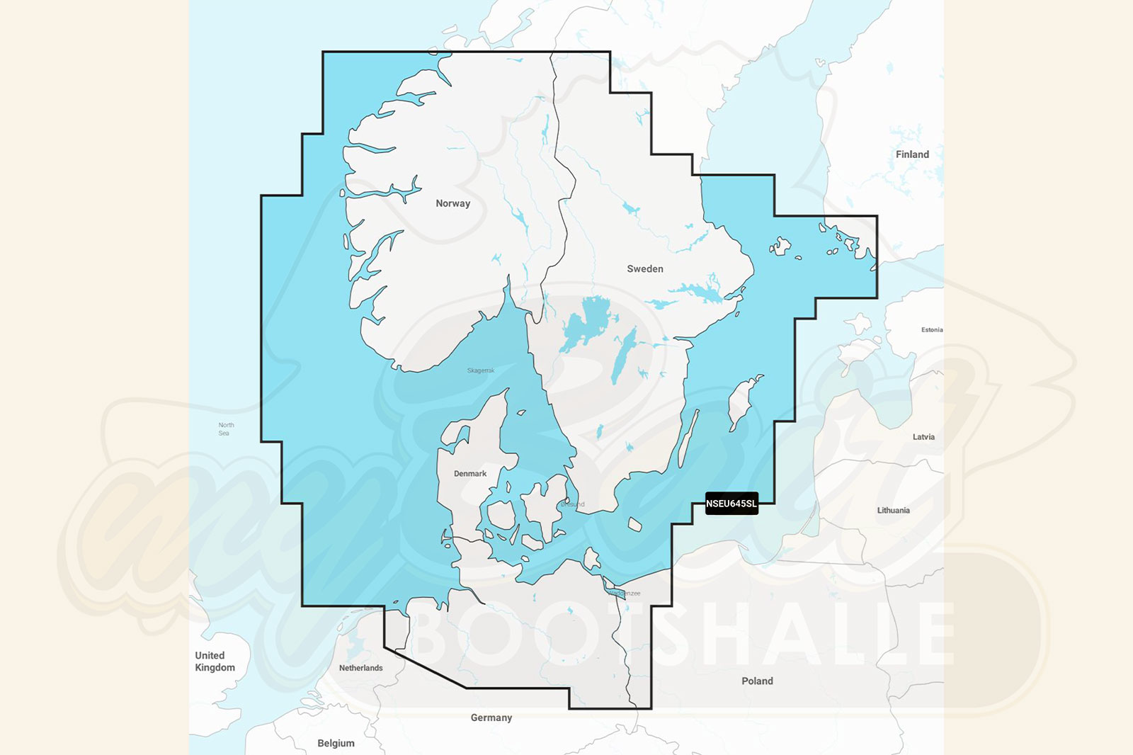 Garmin Navionics+ NSEU645L