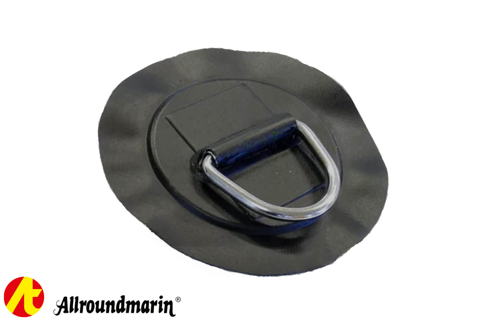 Niro Ring mit Grundplatte in Schwarz