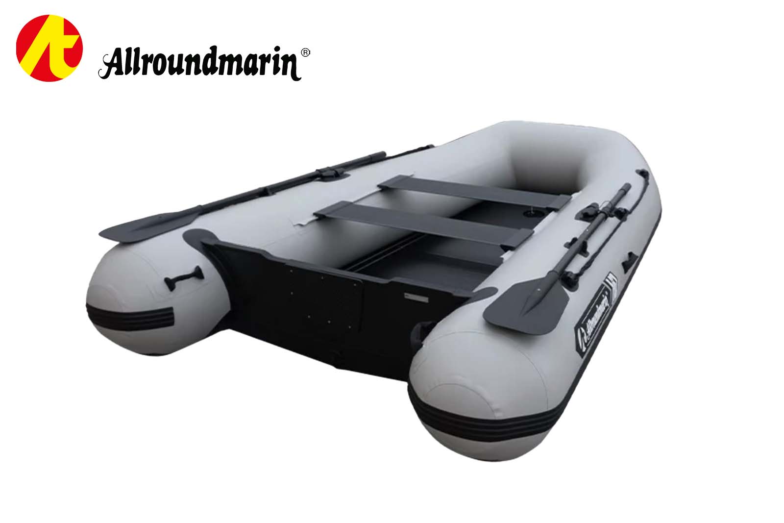 Allroundmarin Vario 300 PRO Schlauchboot in Grau Heckansicht