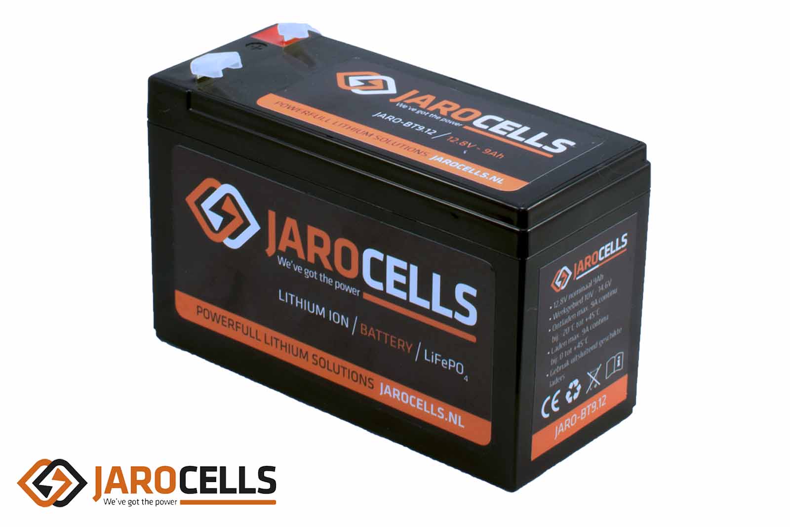 Jarocells Lithium-Ionen-Batterie mit Bluetooth-Batteriecomputer