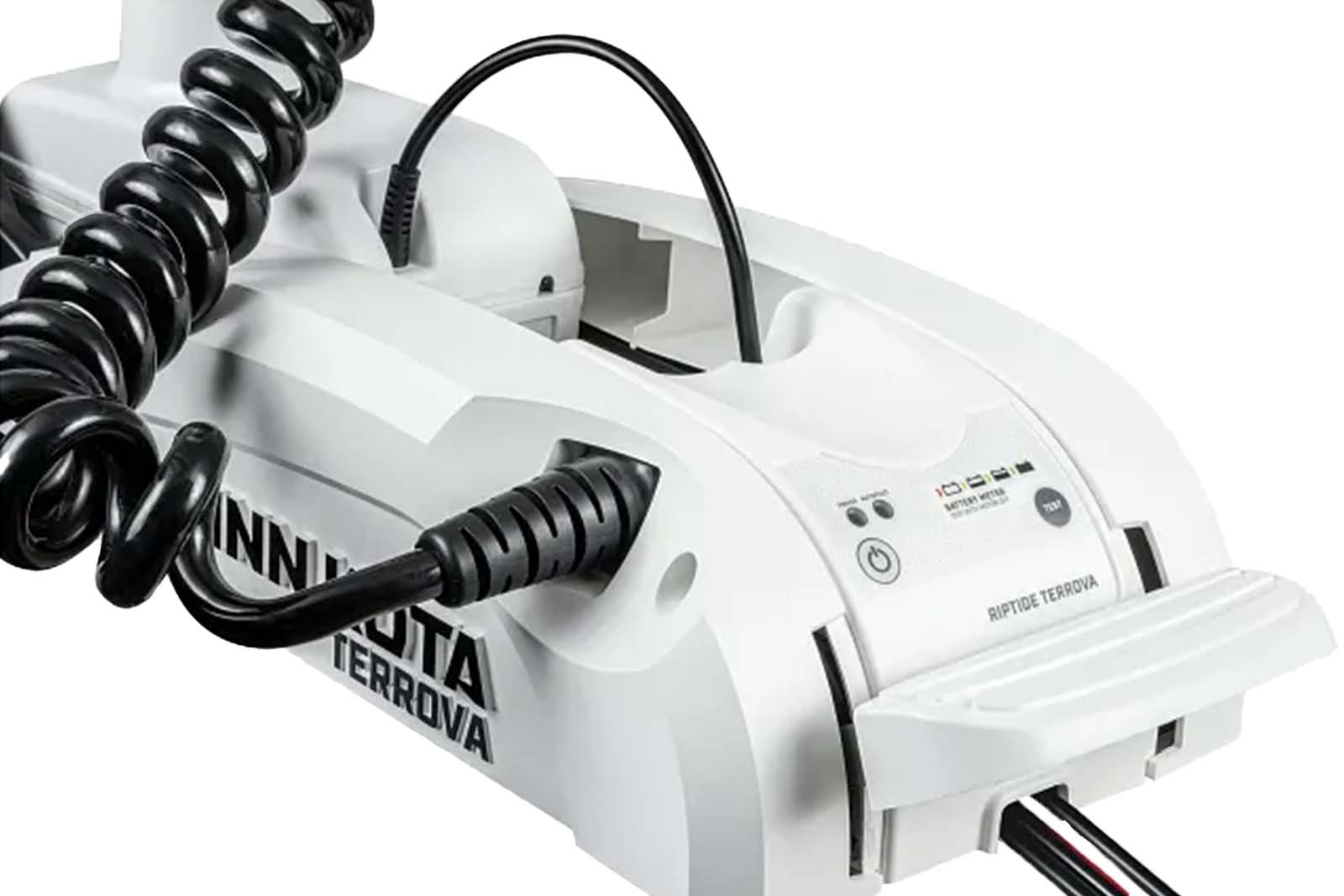 Minn Kota Riptide Kayak Terrova Kayak-Motor Batterieanzeige
