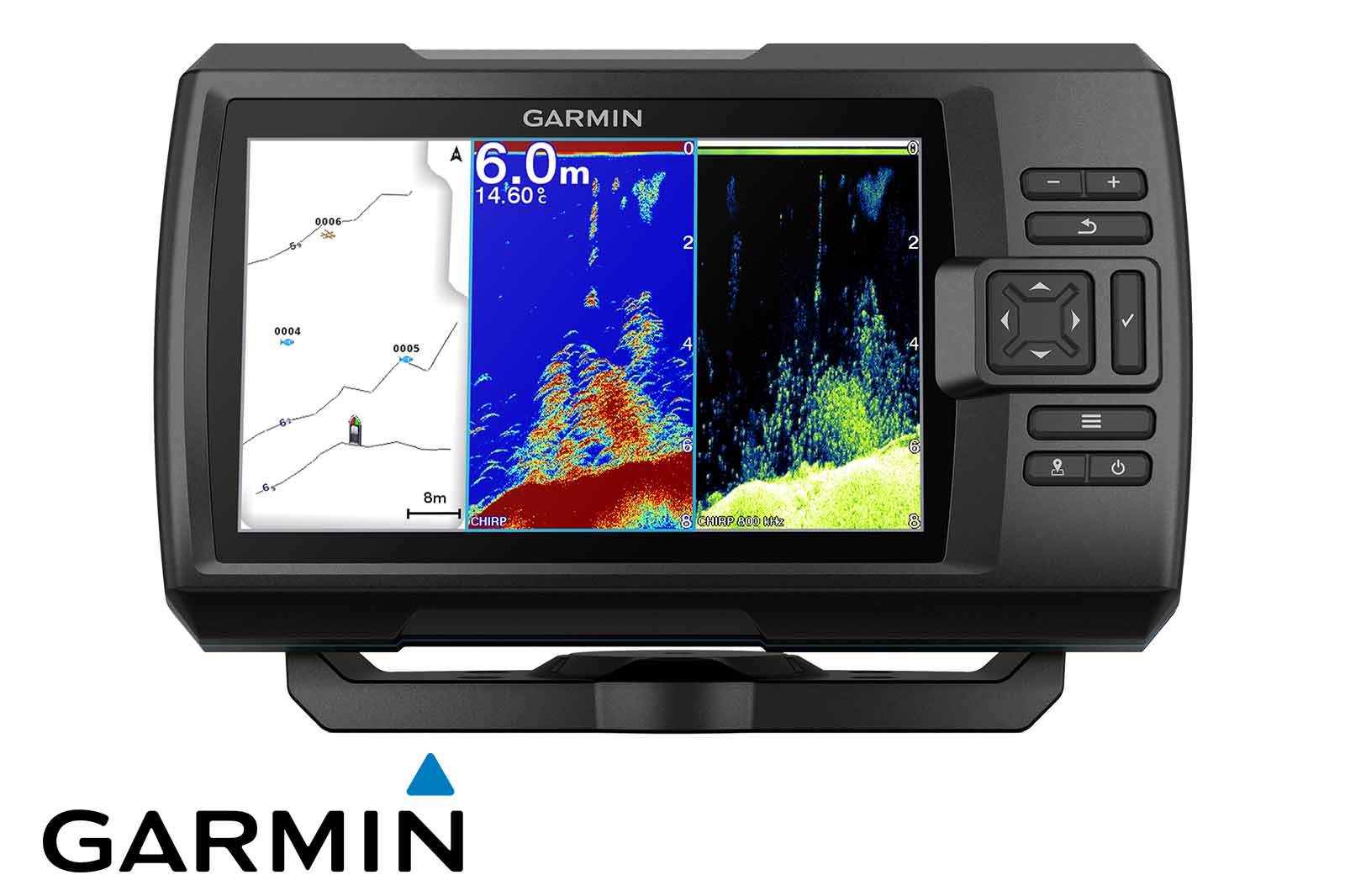 Garmin STRIKER Vivid 7cv Echolot Frontansicht