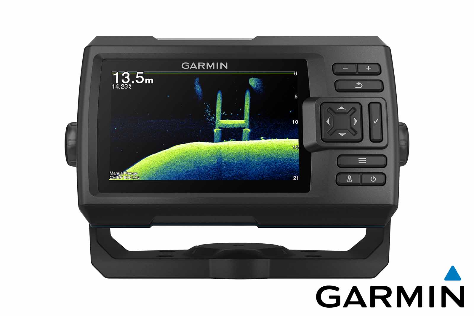 Garmin STRIKER Vivid 5cv Echolot ClearVü Frontansicht