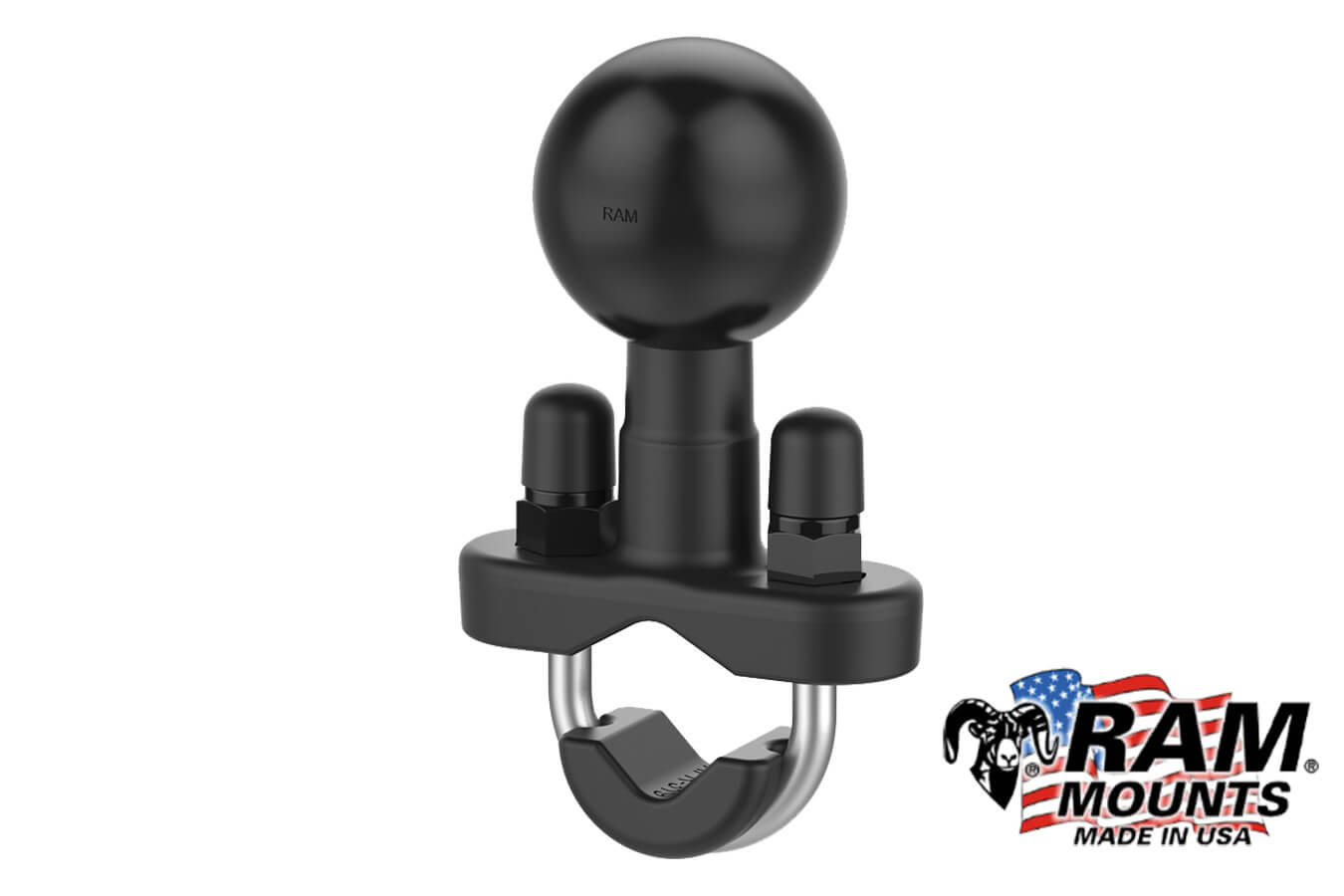 RAM Mount Relinghalter mit Kugelverbindung (Rail Mount Base)
