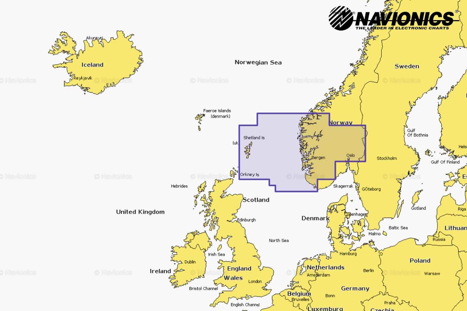 Navionics Platinum Plus Seekarte