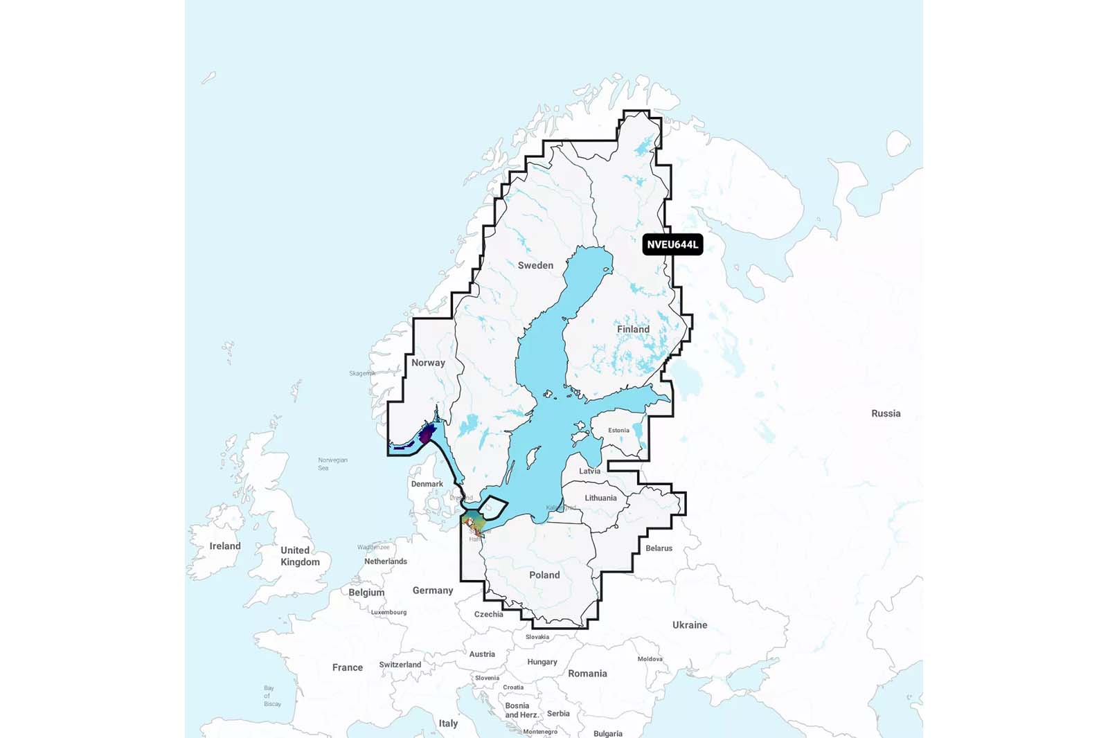Garmin Navionics Vision Plus Seekarte