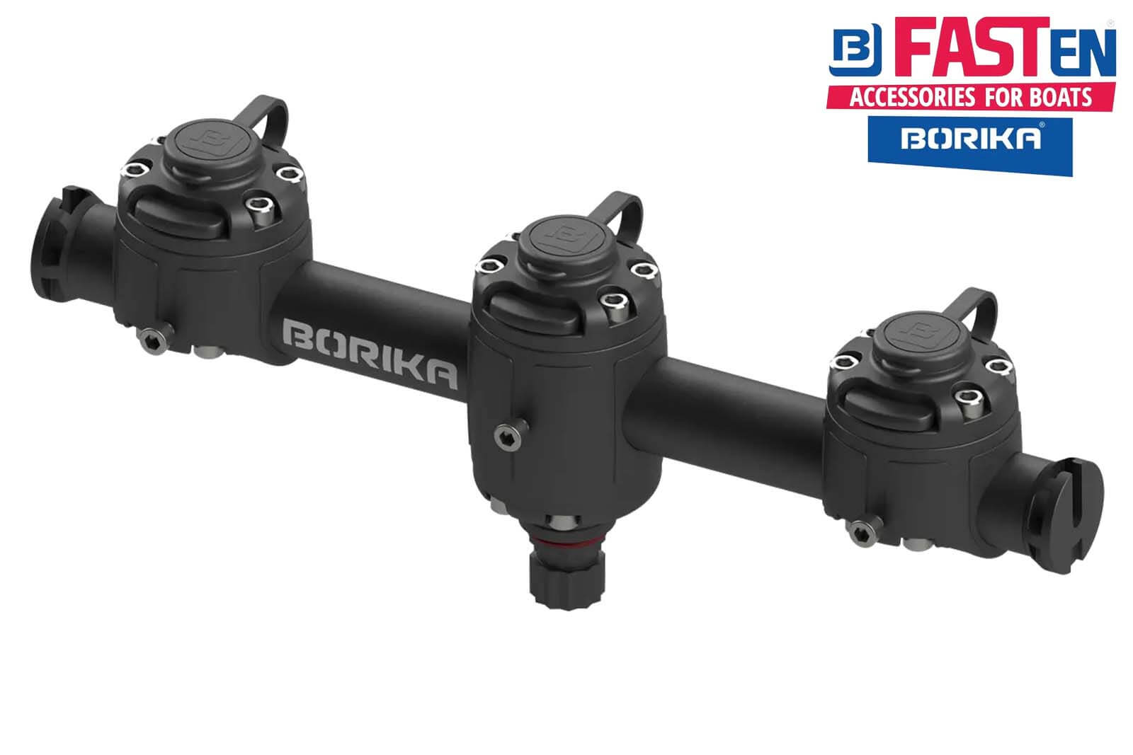 Fasten Reling mit 3 Halterungen, 350 mm