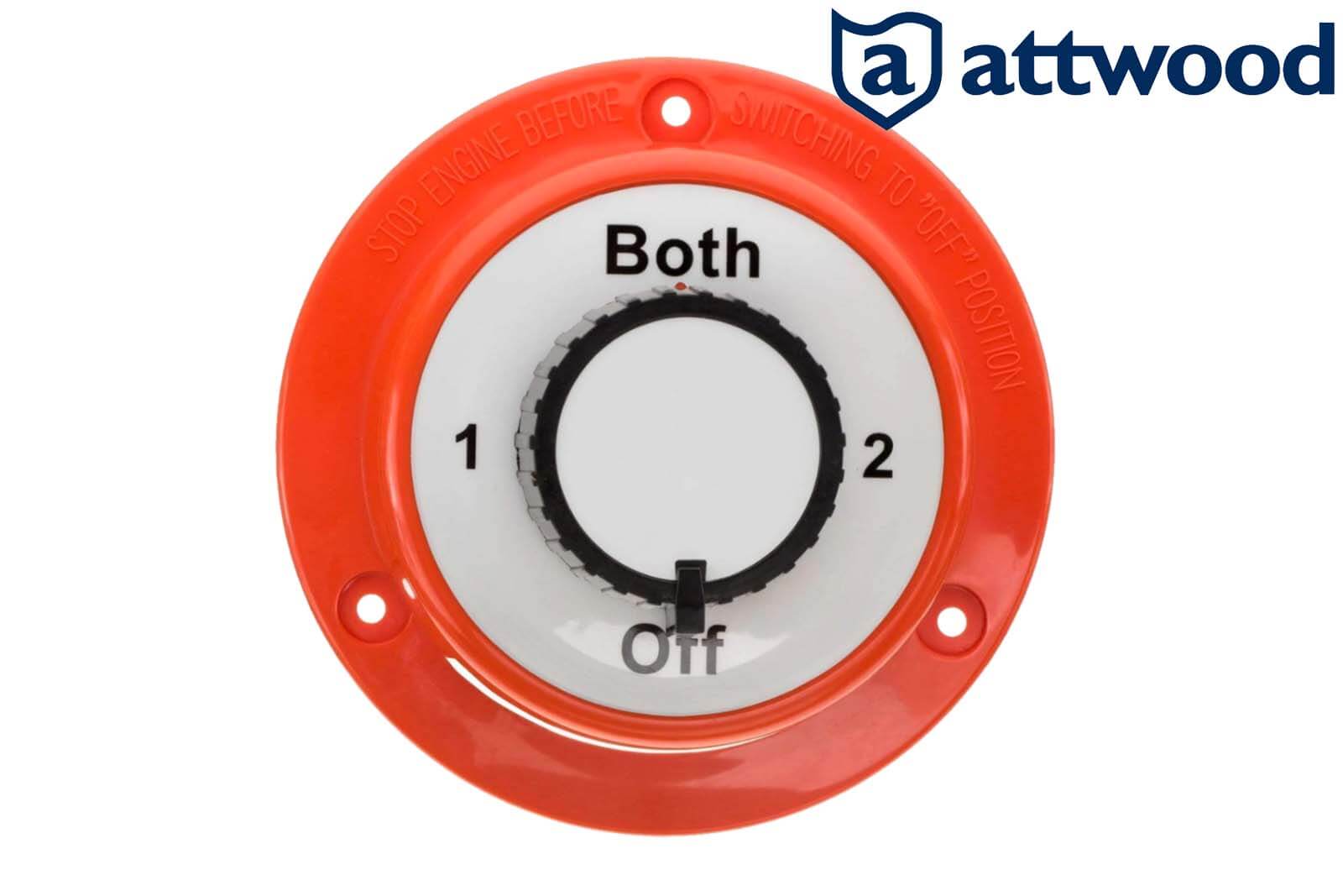 Attwood 4-Wege-Batterieschalter