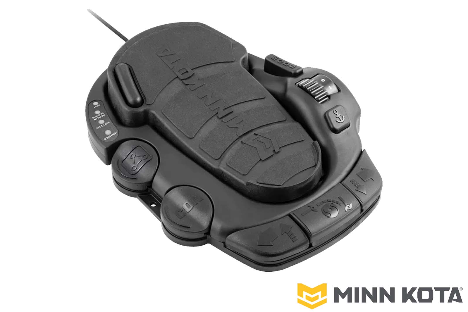 Minn Kota Fußpedal für QUEST mit Kabel für Ulterra Quest/Instinct Quest, schräg links