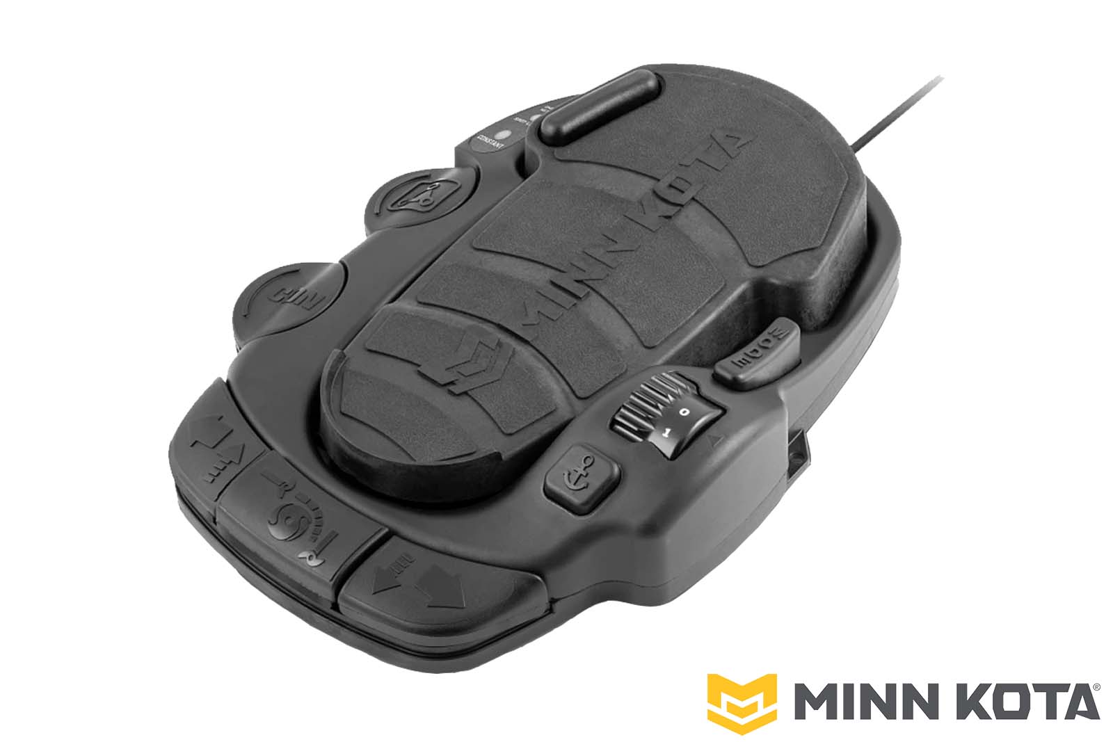 Minn Kota Fußpedal für QUEST mit Kabel für Ulterra Quest/Instinct Quest, schräg rechts