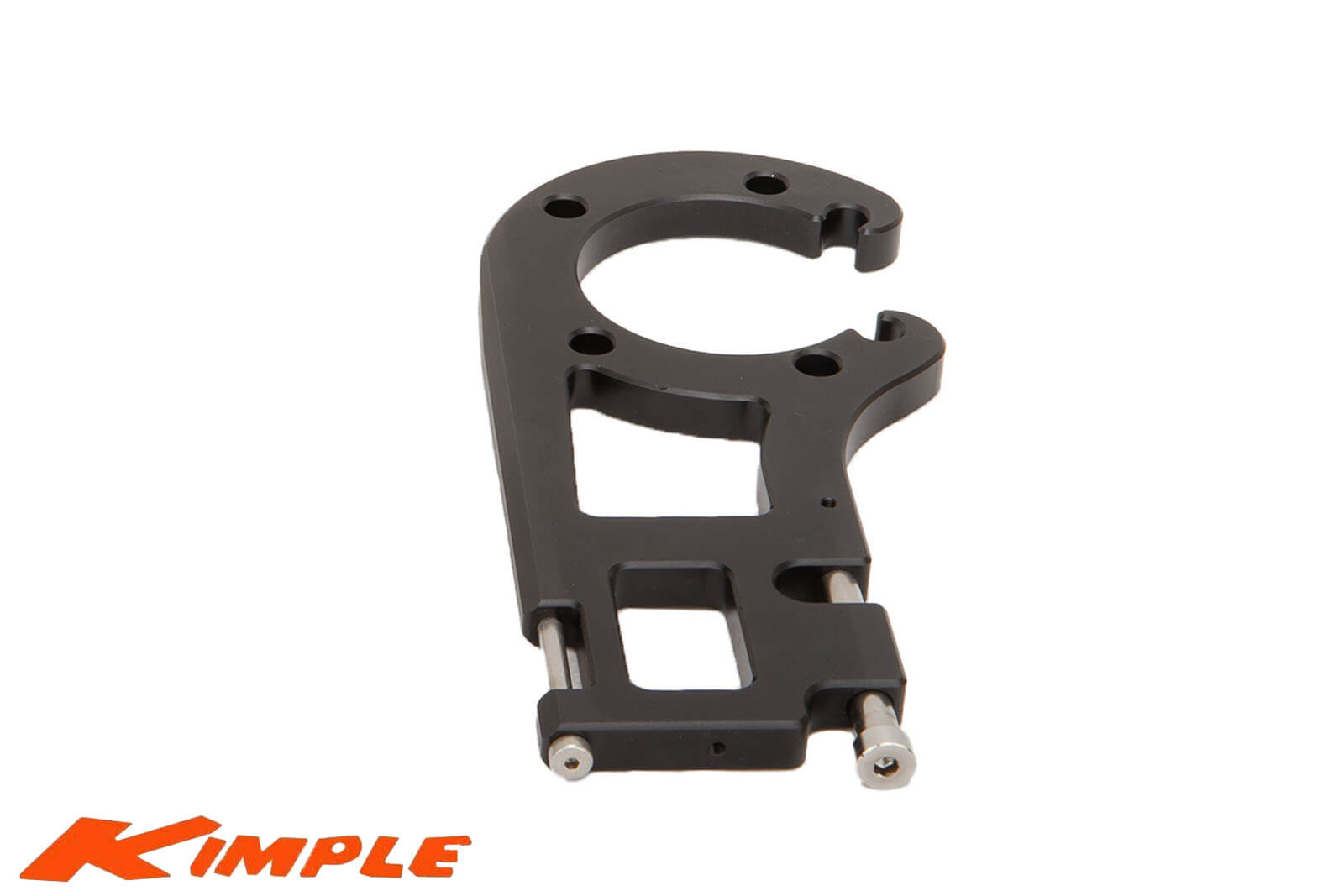 Kimple Foot Controlled Transducer Mount für Garmin Force Detailansicht Montageplatte mit Schrauben