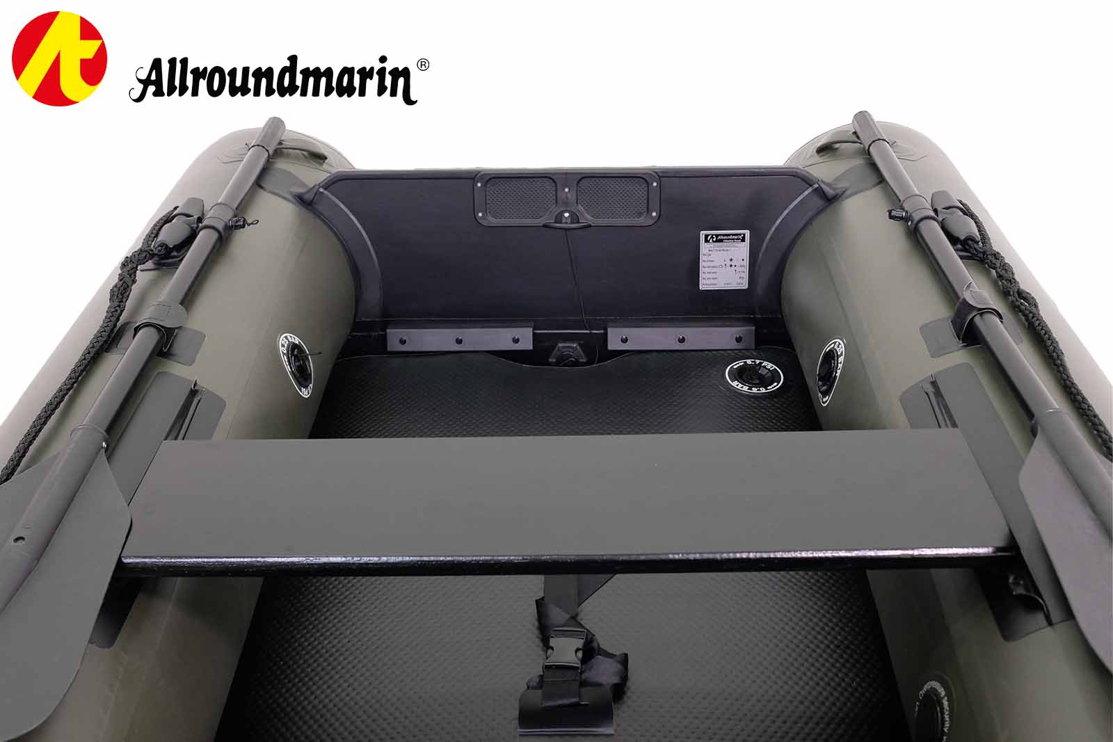 Allroundmarin Scout Schlauchboot 210 mit Luftboden Innenansicht