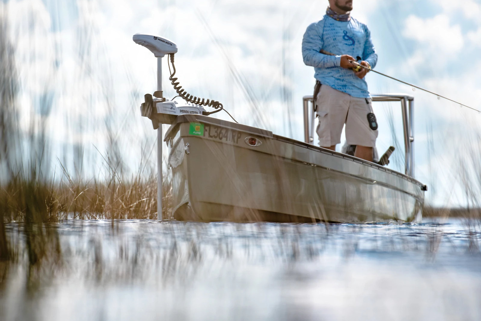 Minn Kota Riptide PowerDrive 2 im Einsatz am Boot