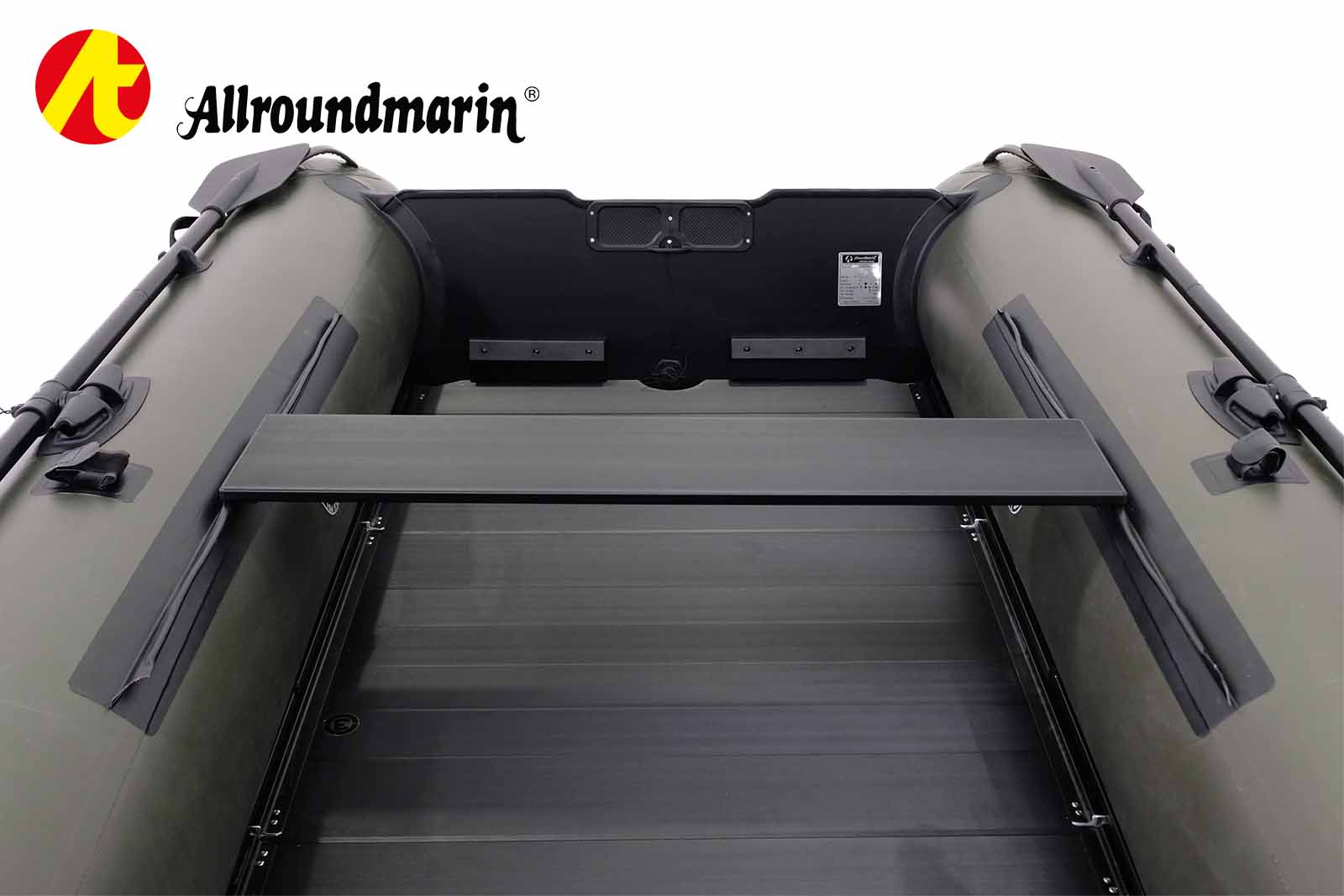Allroundmarin Xtream Schlauchboot 305 mit Aluboden Innenansicht