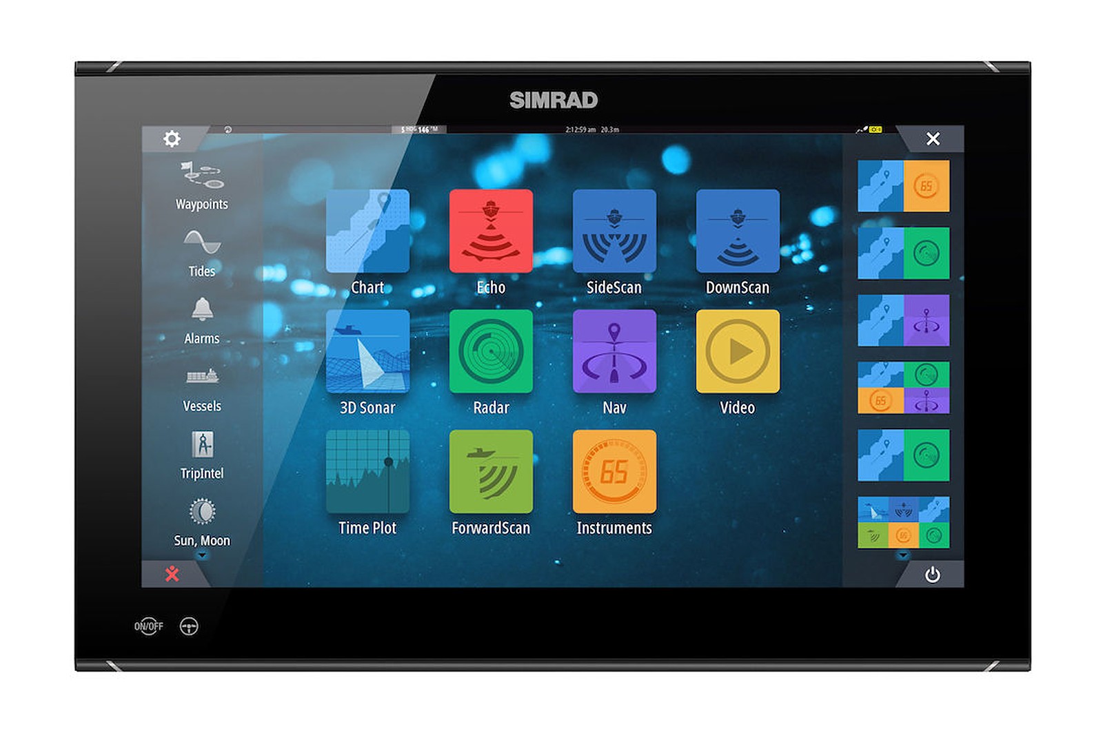 Simrad NSO evo3S 19 Zoll Kartenplotter