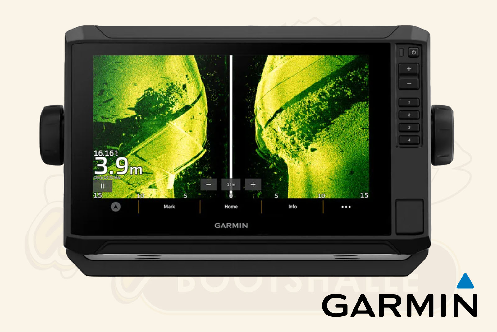 Garmin Echomap UHD2 92sv vorne