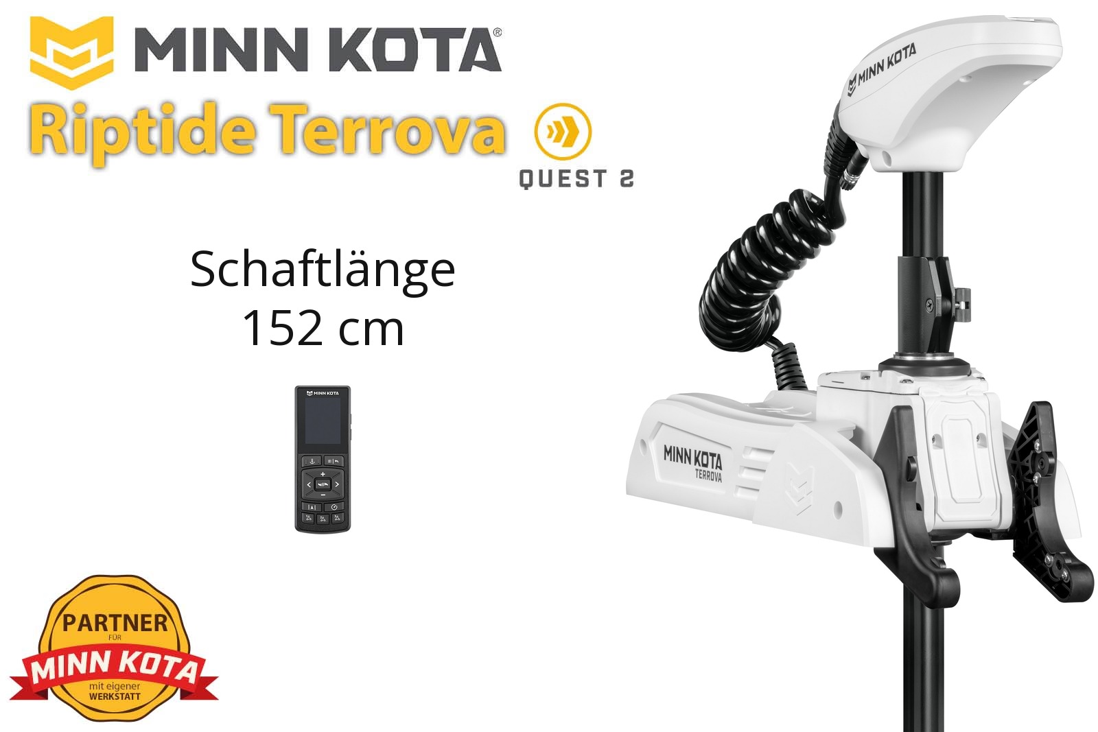 Minn Kota Riptide Terrova QUEST 2 Elektro-Bootsmotor