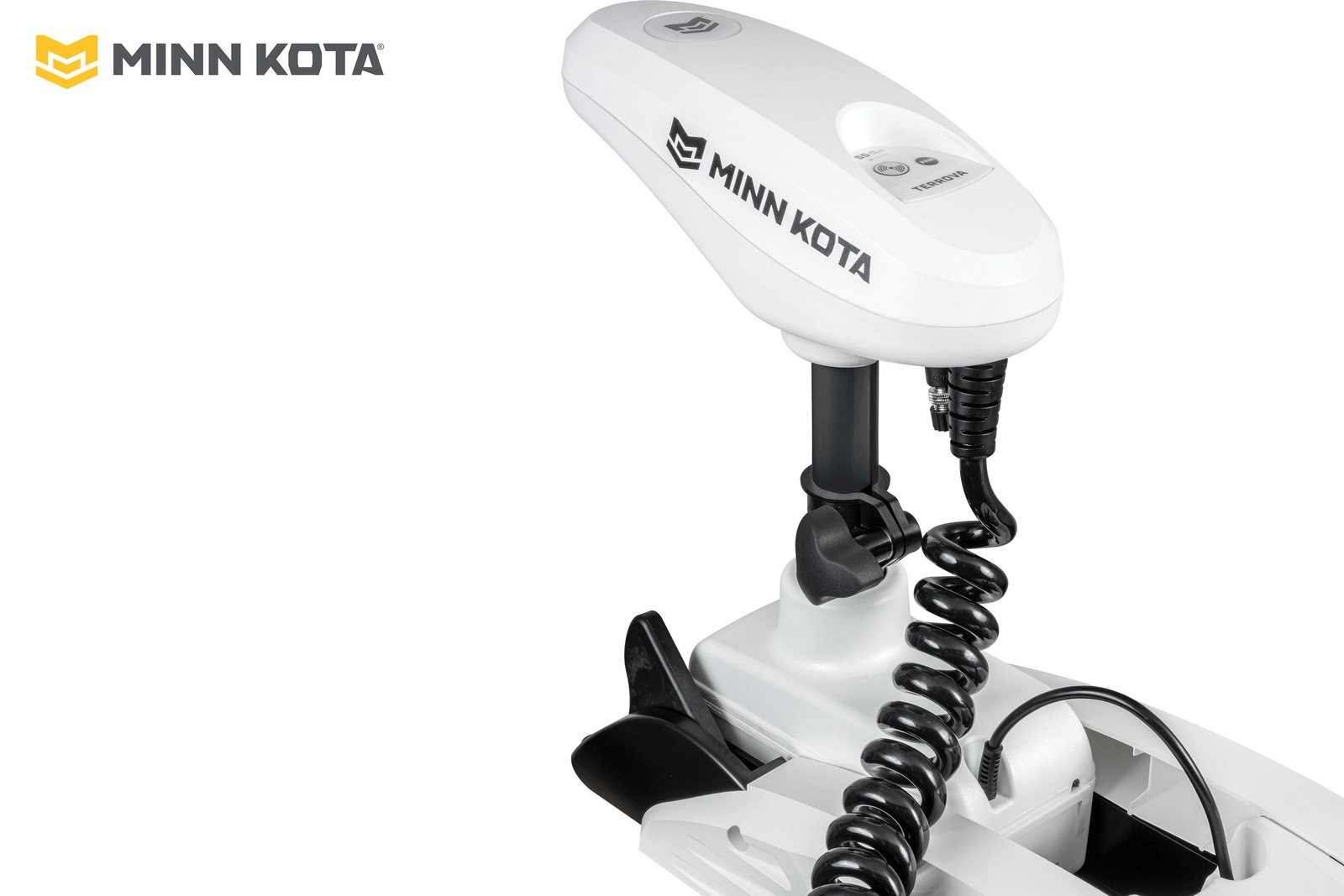 Minn Kota Riptide Terrova 2, Tiefenverstellung am Schaft