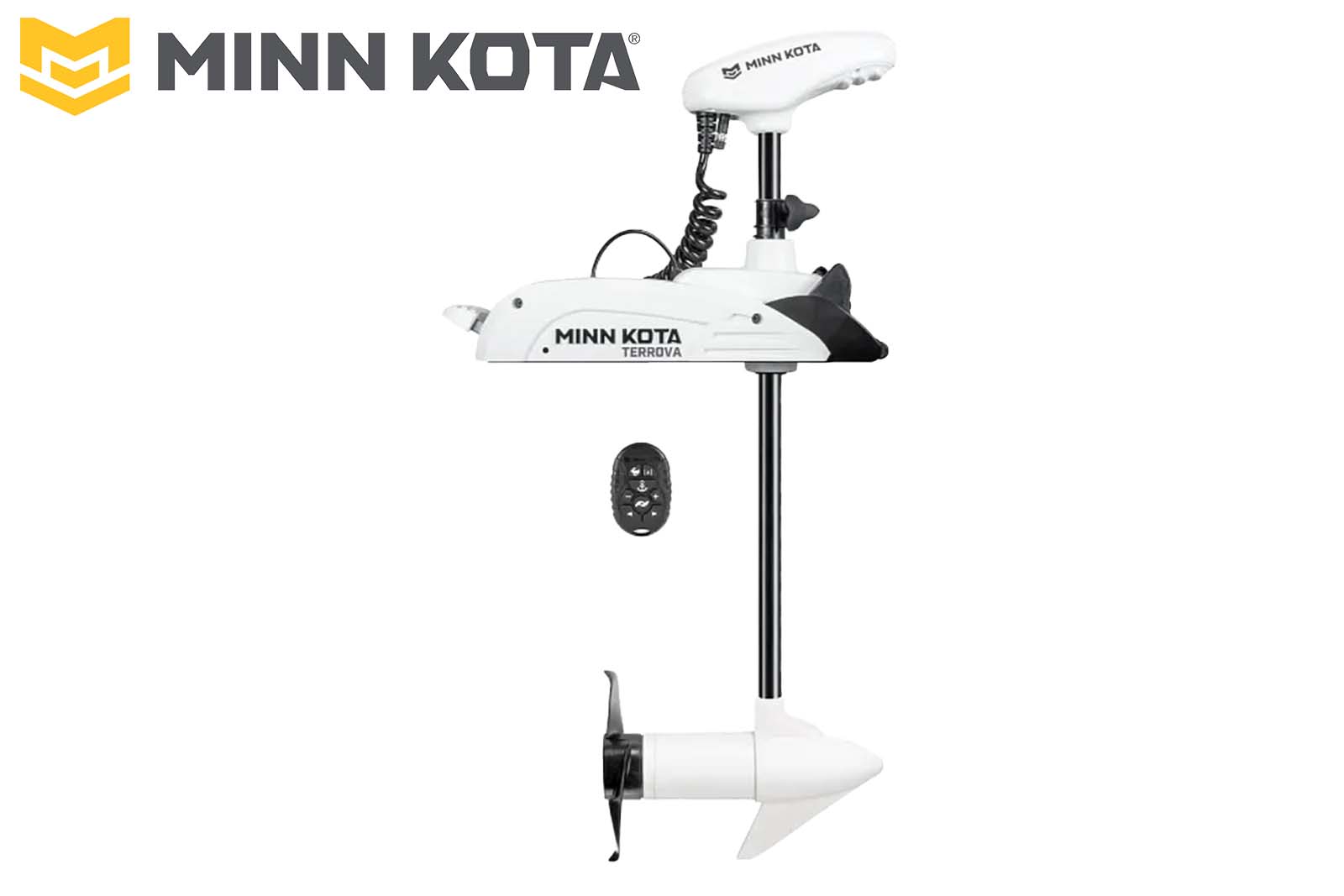 Minn Kota Riptide Kayak Terrova Kayak-Motor Seitenanicht