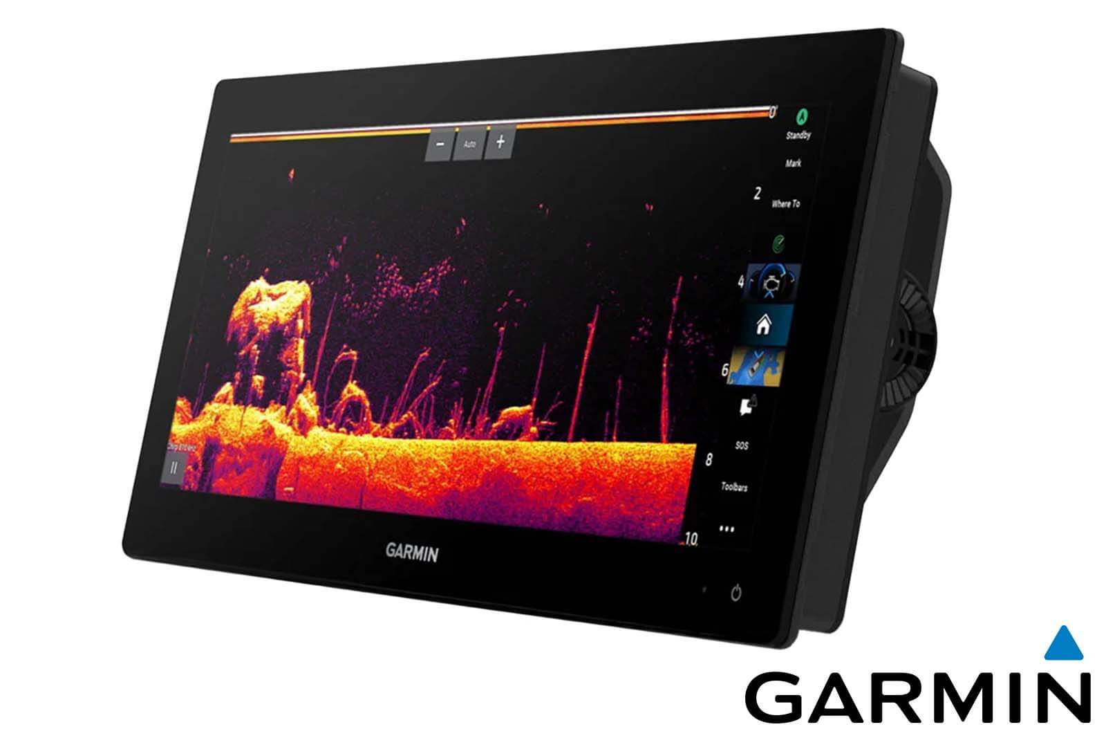 Garmin GPSMAP 1523xsv Echolot & Kartenplotter 3D-Sonar Ansicht links