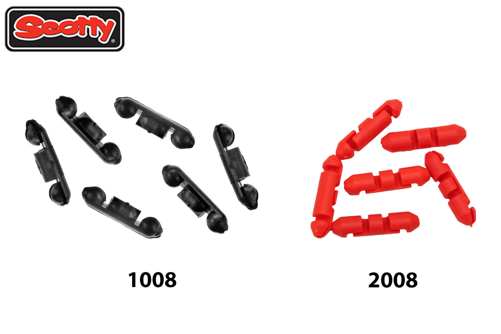 Scotty Stopper Beads für Downrigger-Schnur 1008 | 2008