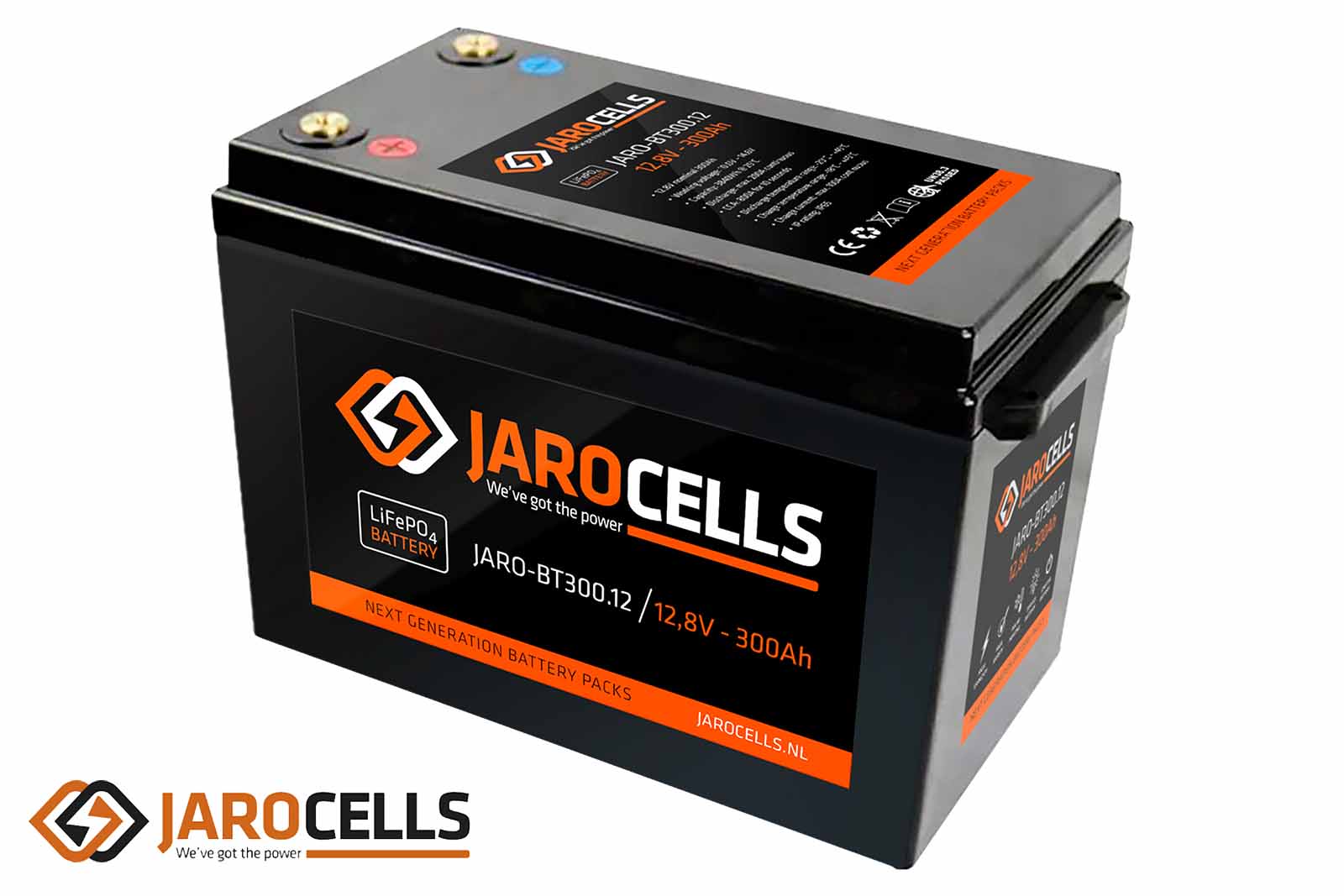 Jarocells Lithium-Ionen-Batterie mit Bluetooth-Batteriecomputer