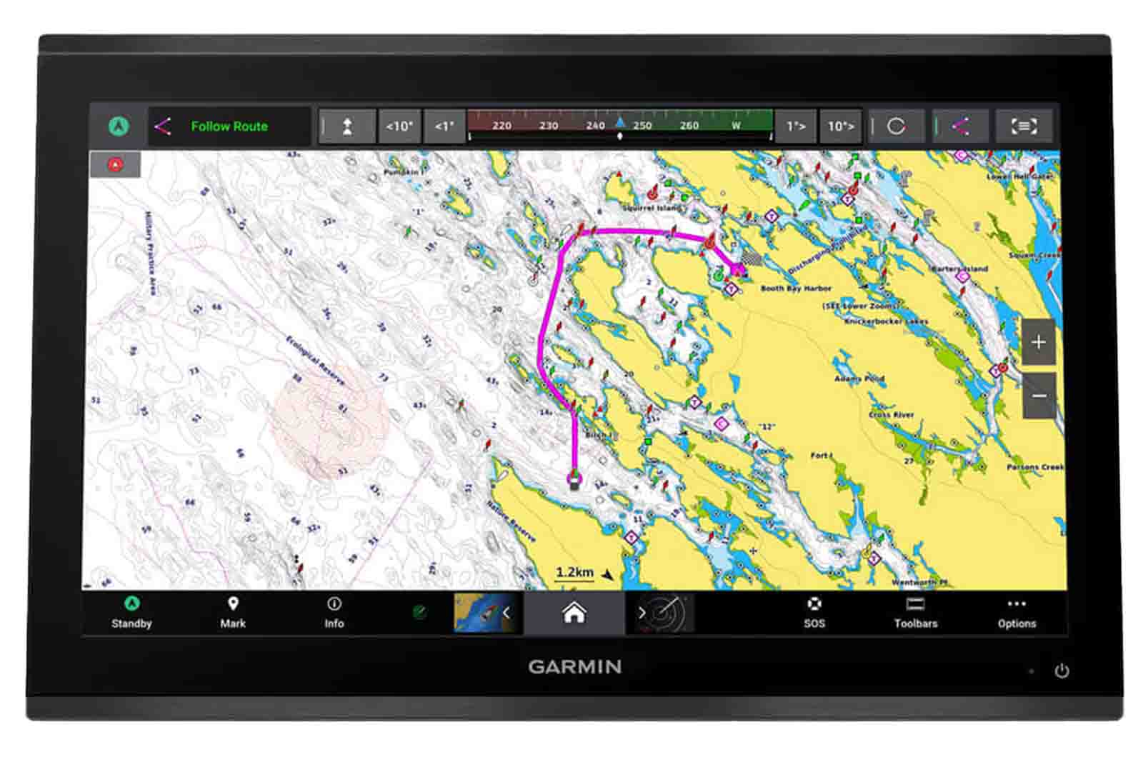 Garmin GPSMAP 9022 Kartenplotter ohne Sonar