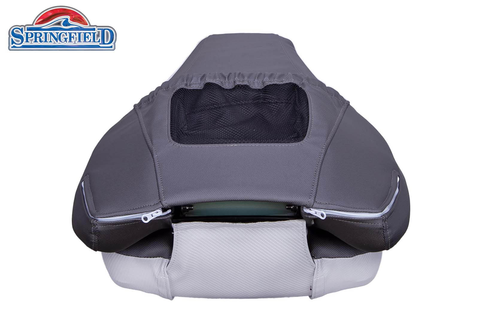 Springfield Marine Fish Pro 100 Bootssitz J15, von hinten, zusammengeklappt