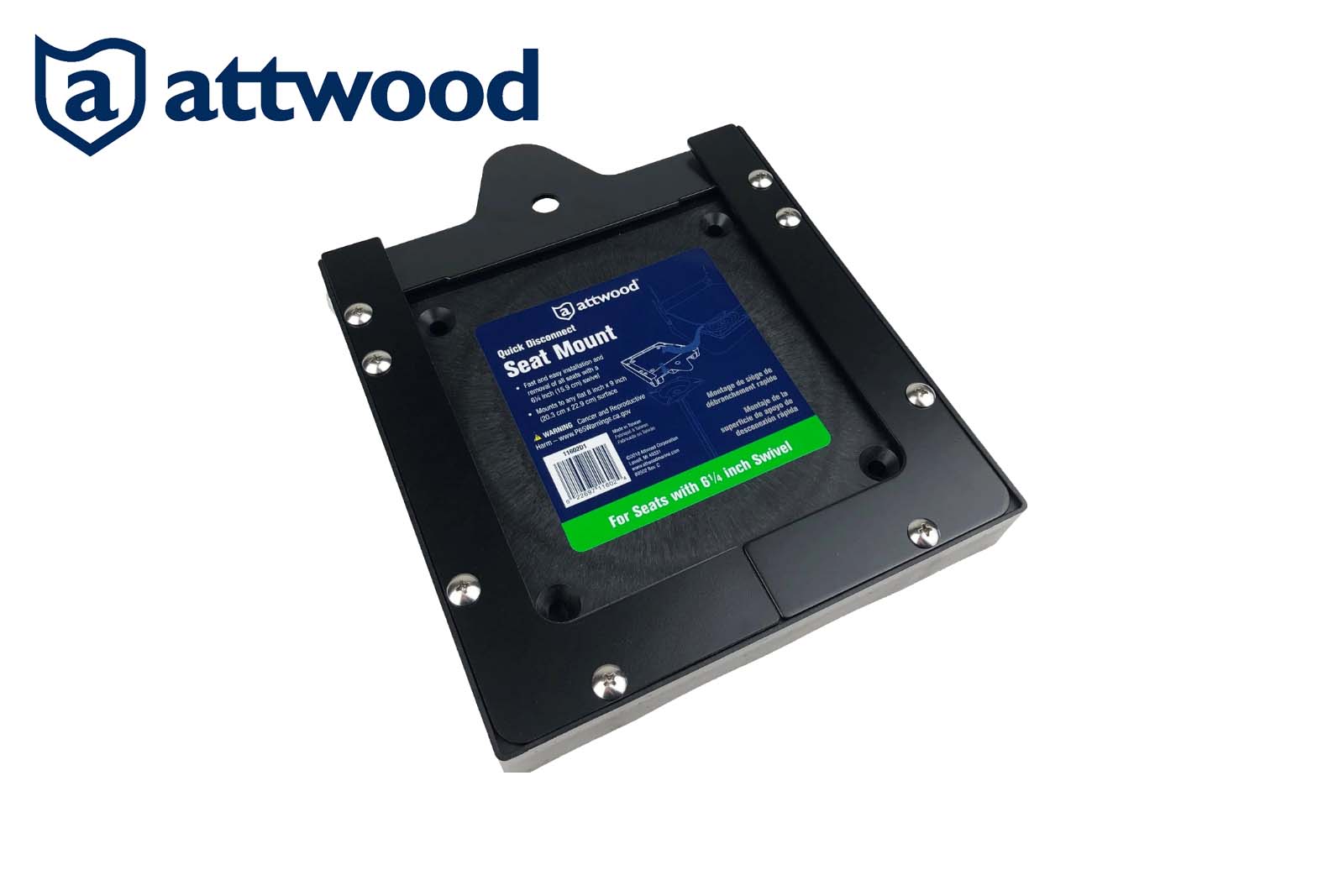 Attwood Montageplatte für Drehteller